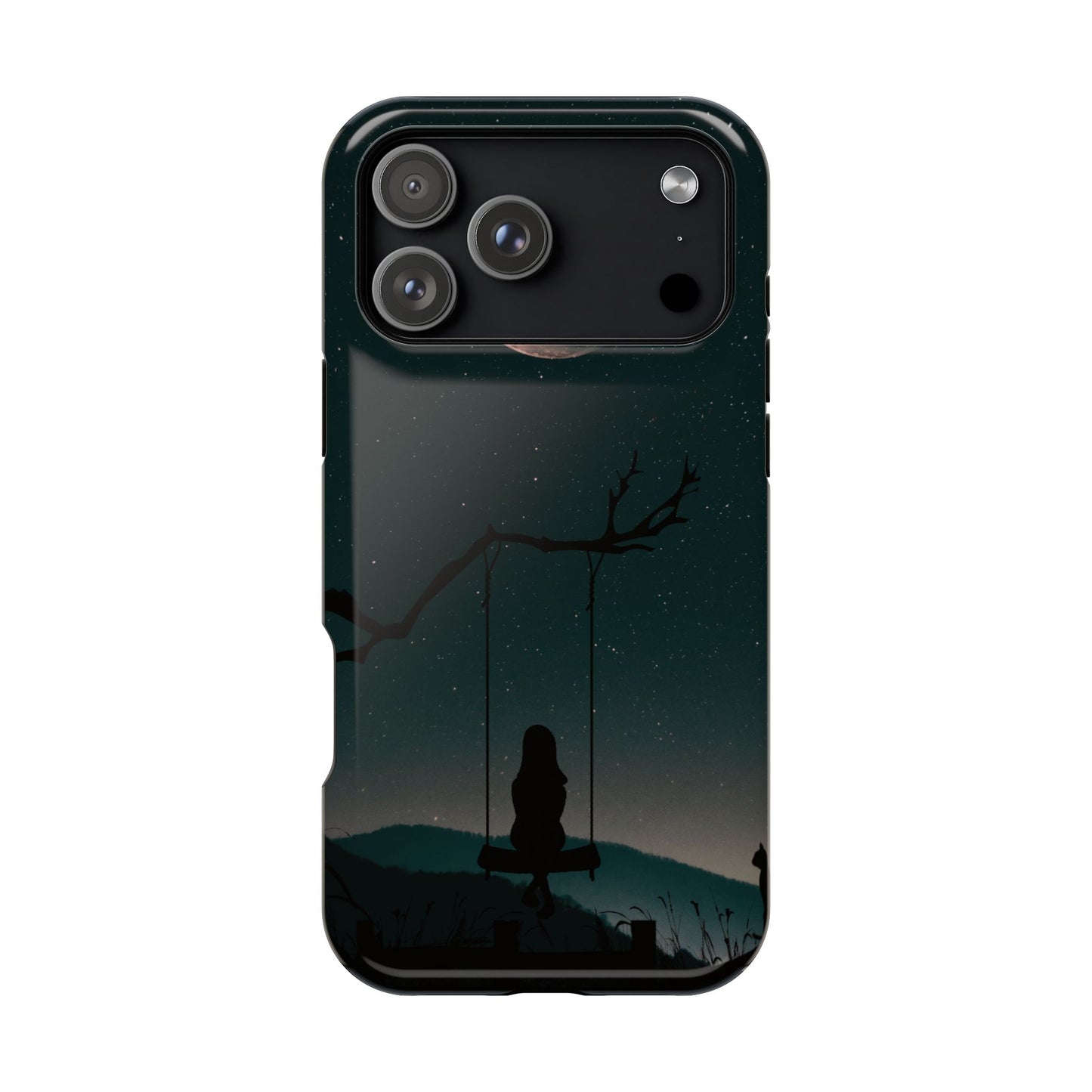 Dreamy Night Sky Tough Magnetic Phone Cases Unique Celestial Design for Iphone