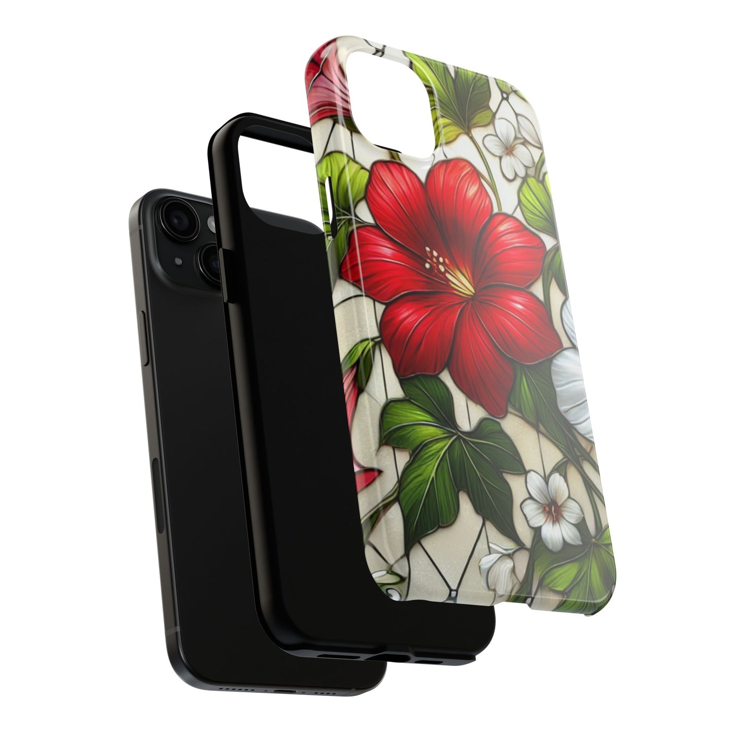 Tough Phone Case with Vibrant Floral Design - Perfect Gift for Nature Lovers