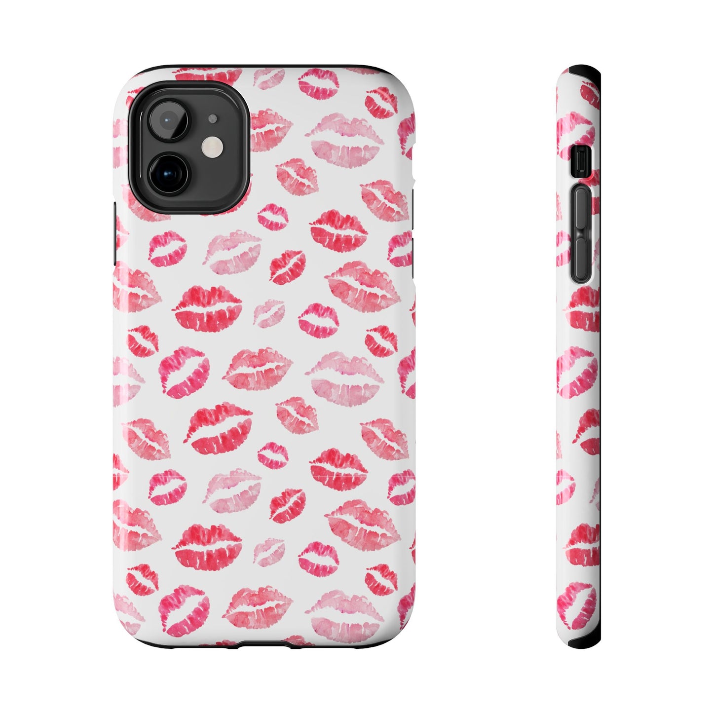 Kiss Pattern Tough Phone Cases, Cute, Unique for Iphone
