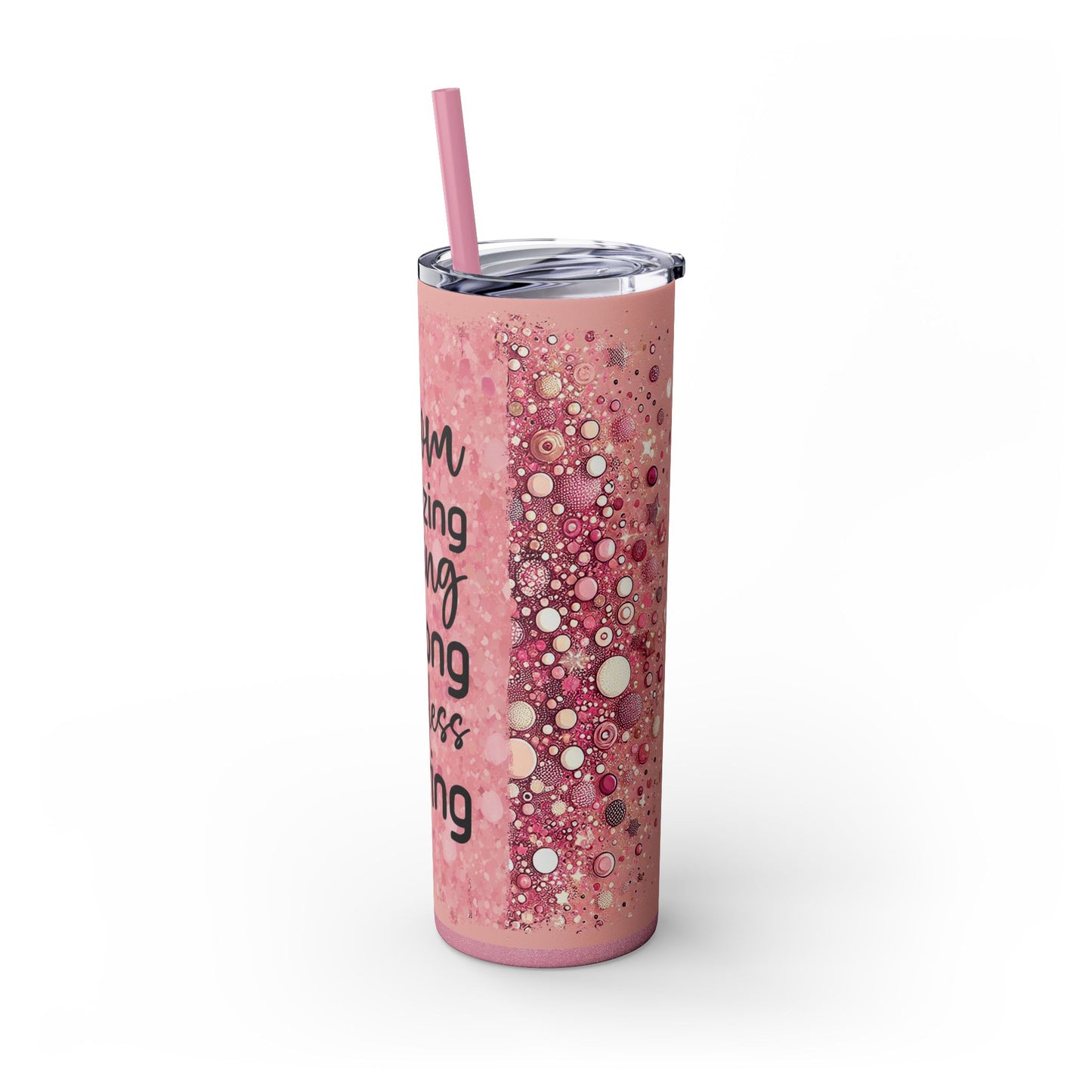 Mom Appreciation Skinny Tumbler with Straw - 20oz