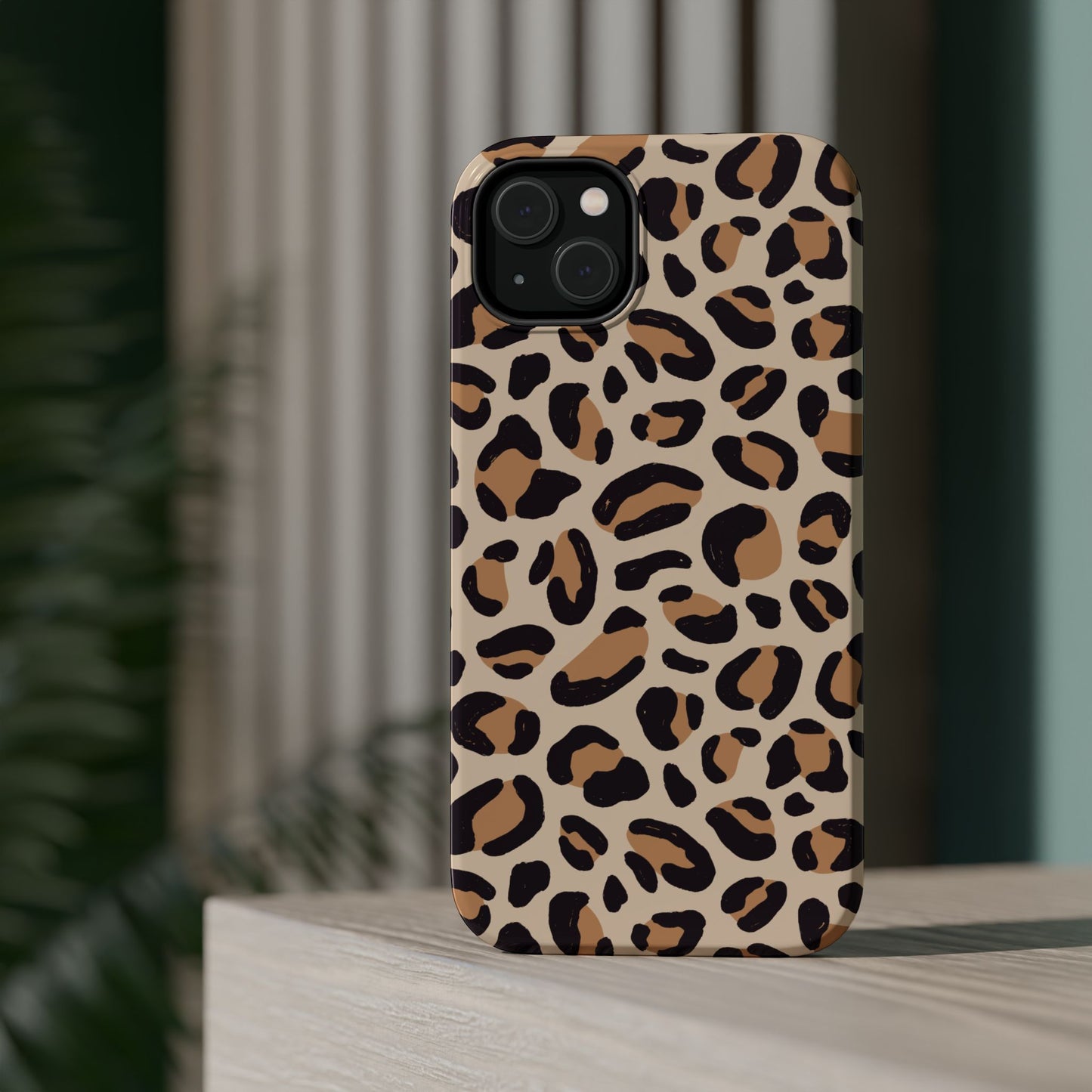 Stylish Leopard Trendy MAGNETIC Phone Case for Iphone