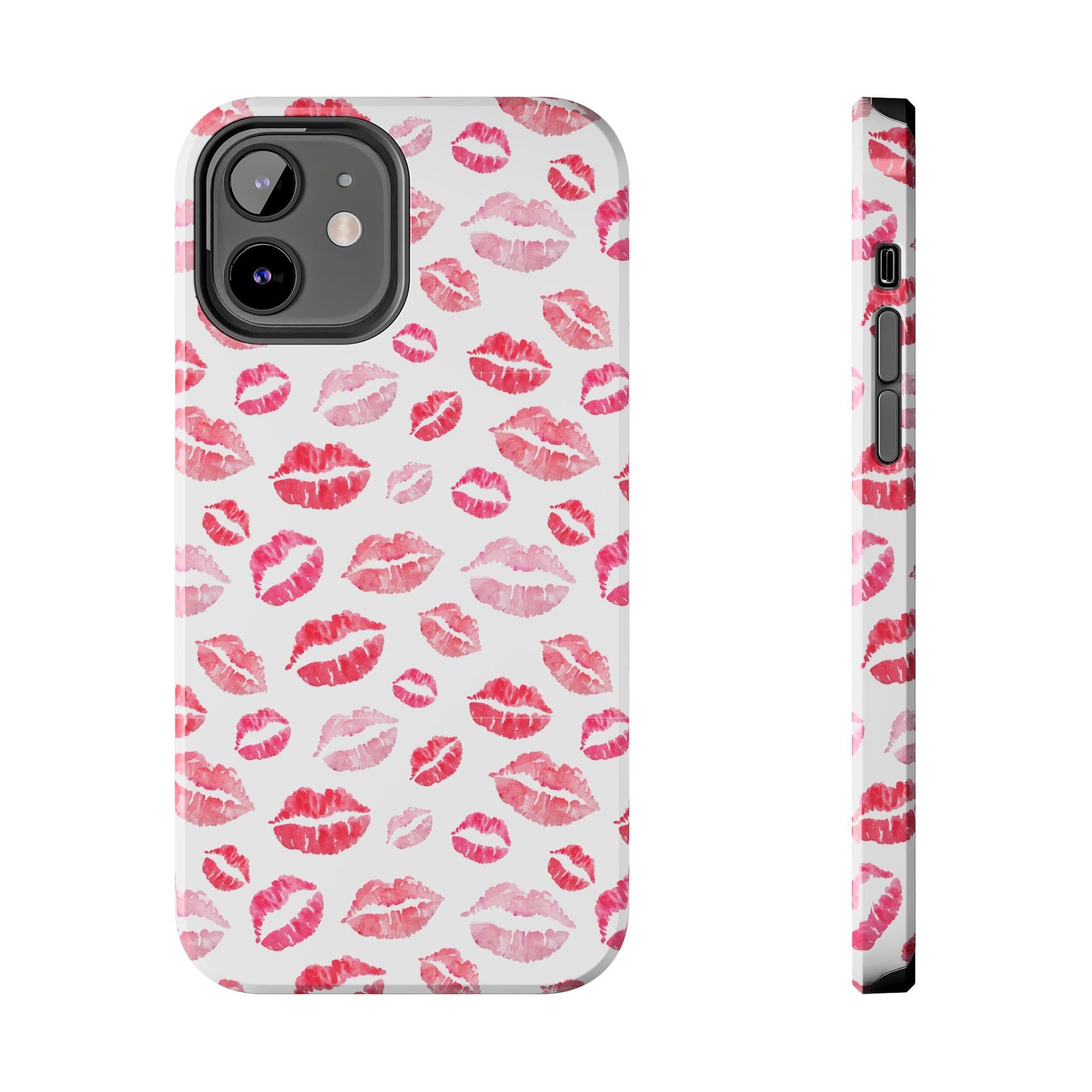 Kiss Pattern Tough Phone Cases, Cute, Unique for Iphone