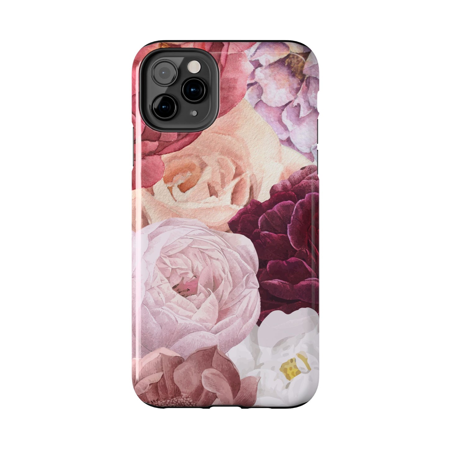 Elegant Protection for Every Occasion Floral Tough Phone Case