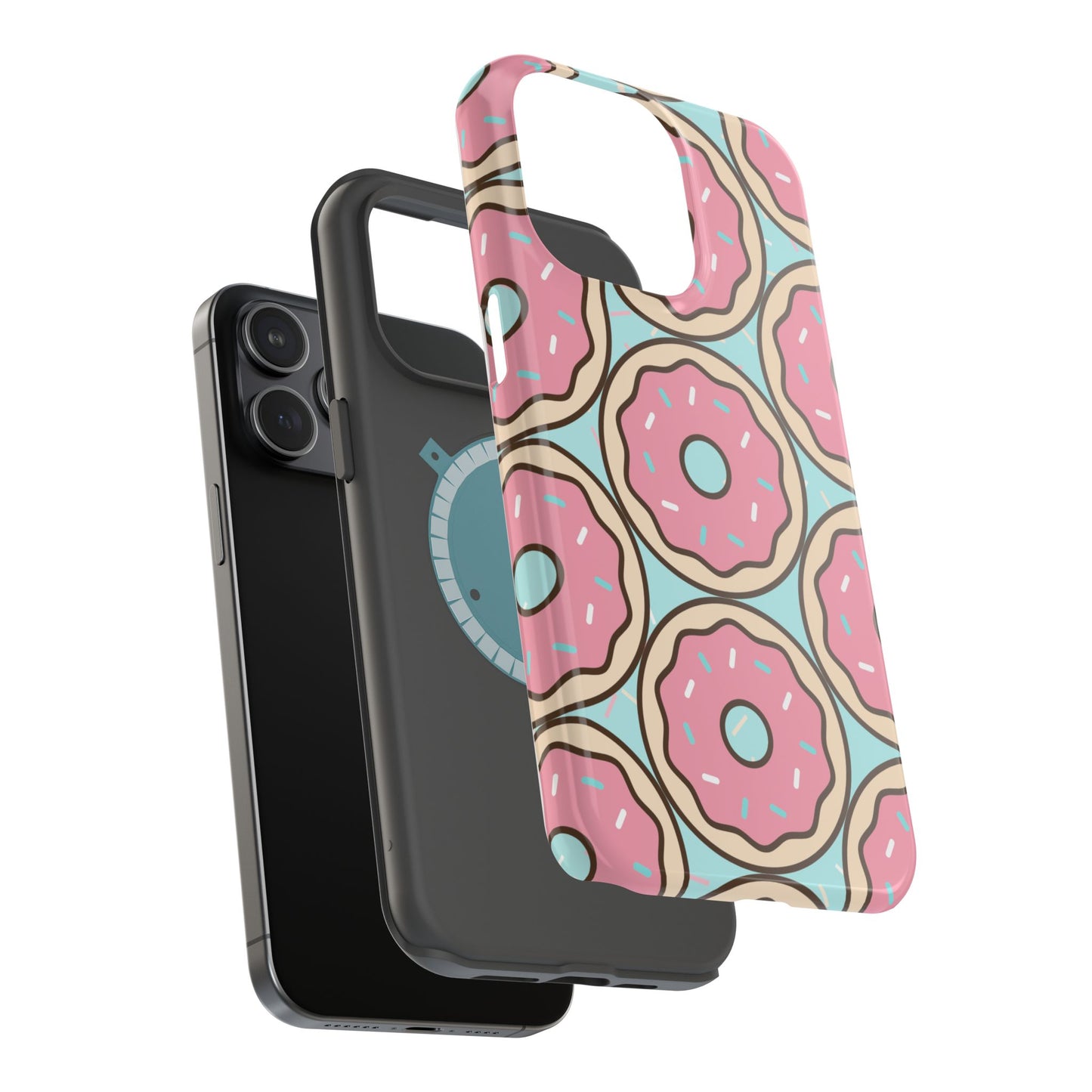 Colorful, Cute Donut MAGNETIC Phone Case for Iphone