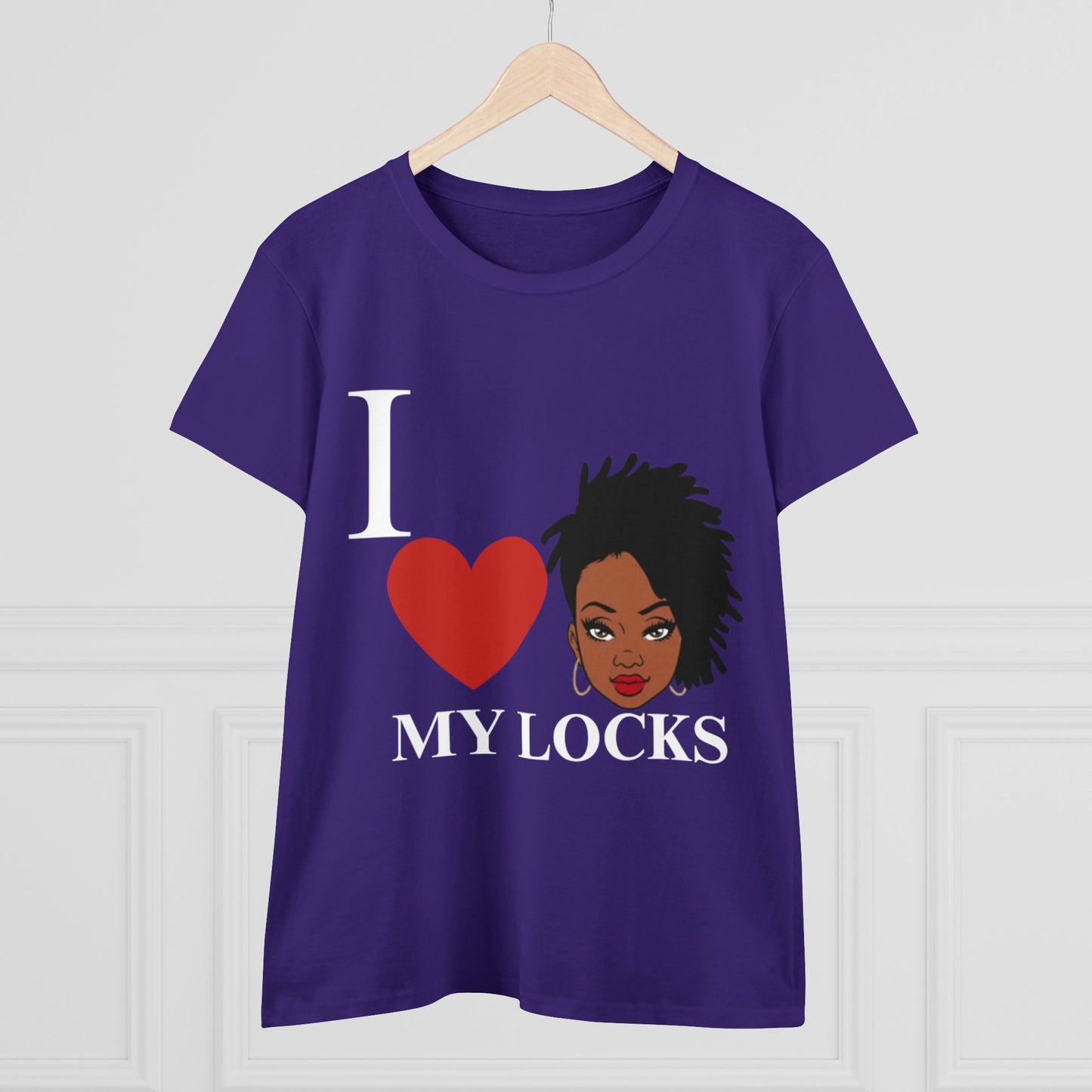 Women's Cotton Tee - Natural Hair Celebration Tee - Celebrate Natural Hair