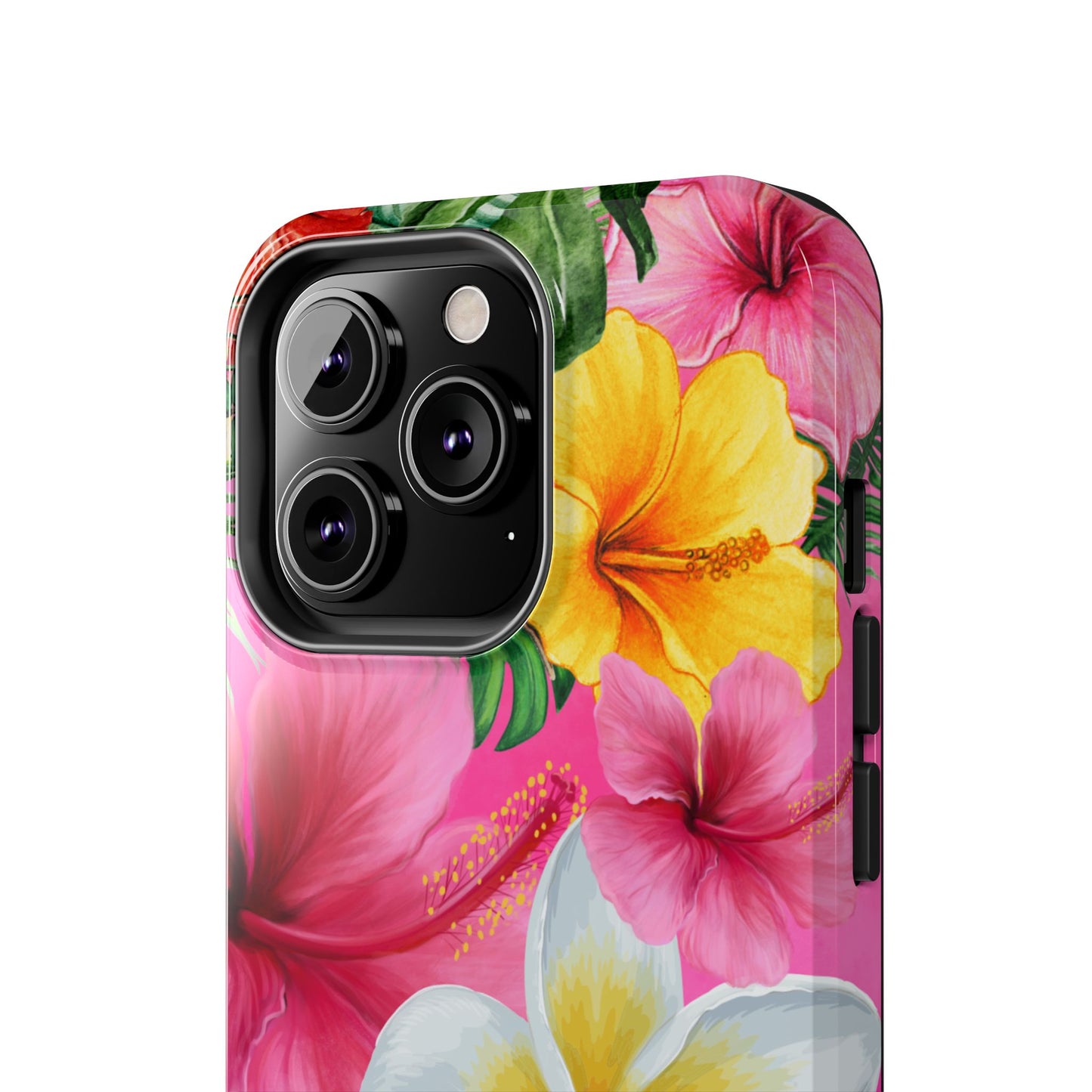 Tropical Floral Phone Case - Tough, Durable, Chic Protection, Summer Vibes, Gift for Her