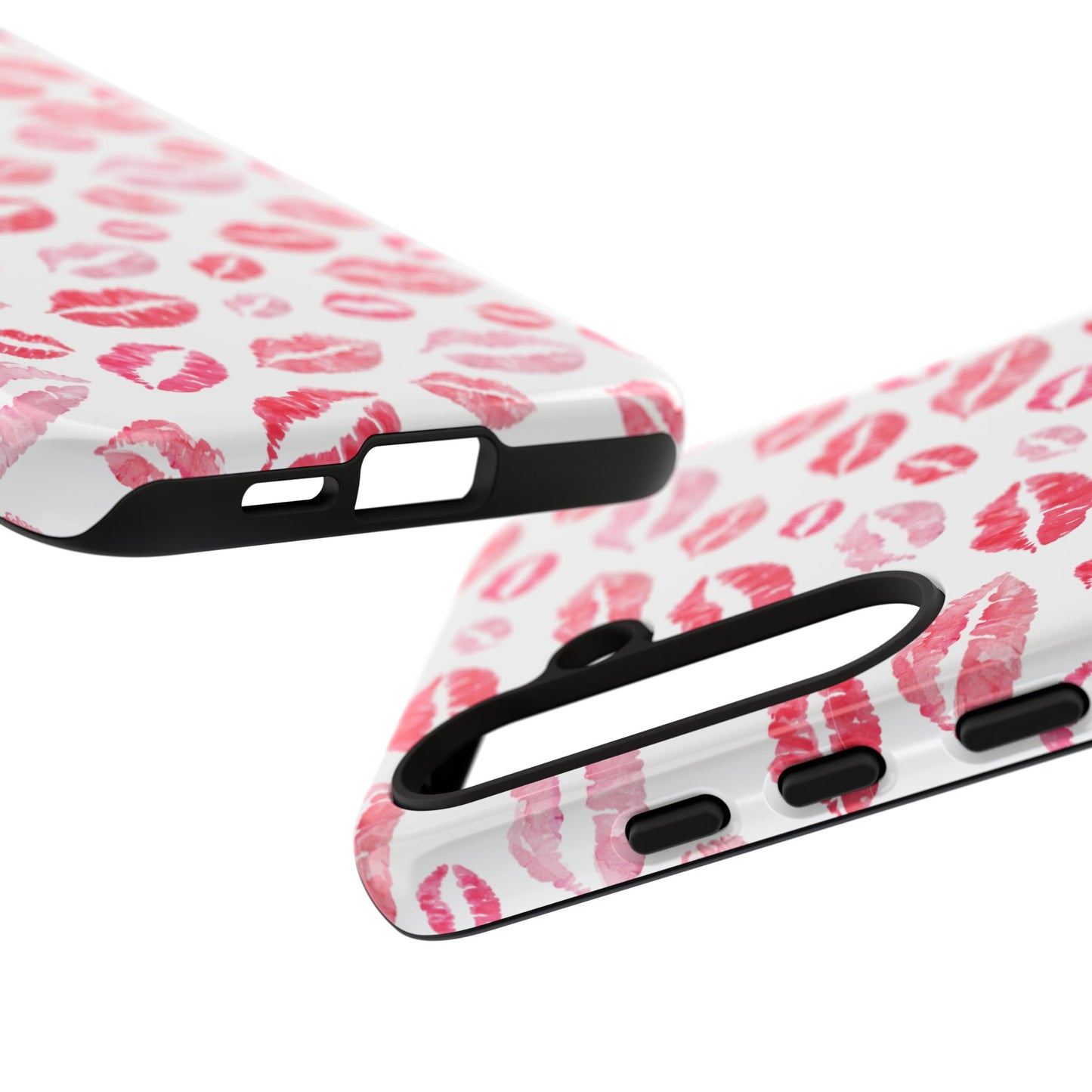 Kiss Pattern Tough Phone Cases, Cute, Unique for Samsung