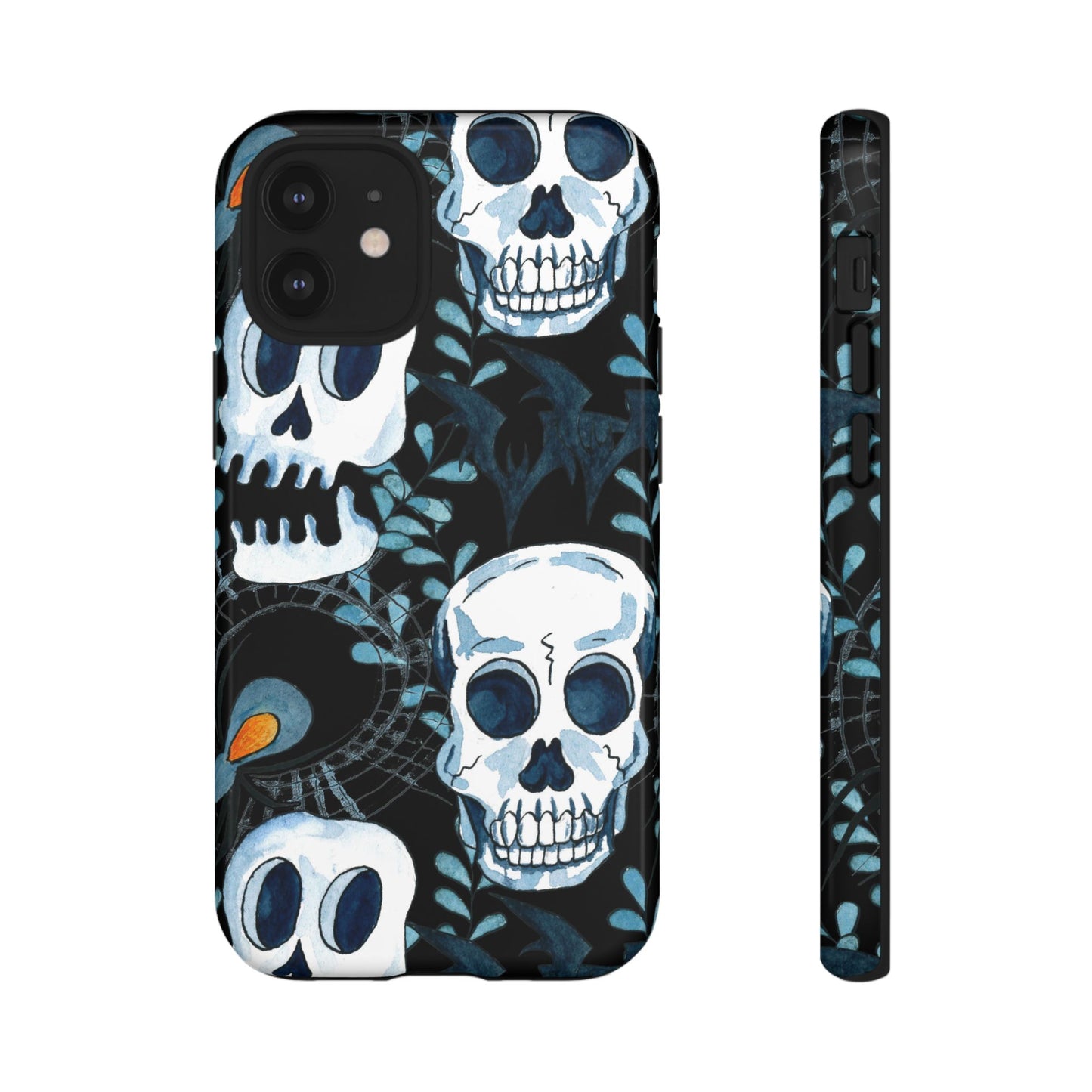 Halloween, Skull, Gothic Phone Case for Iphone - FREE Shipping