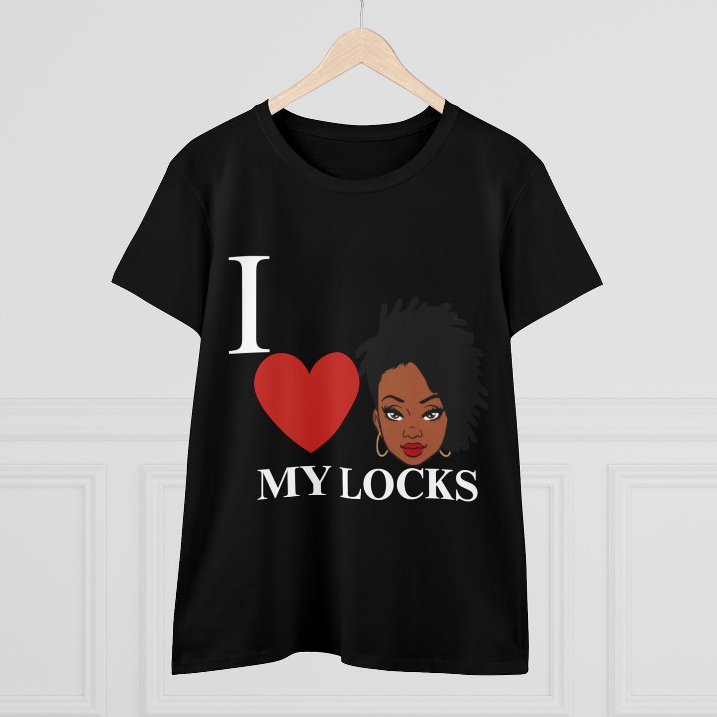 Women's Cotton Tee - Natural Hair Celebration Tee - Celebrate Natural Hair