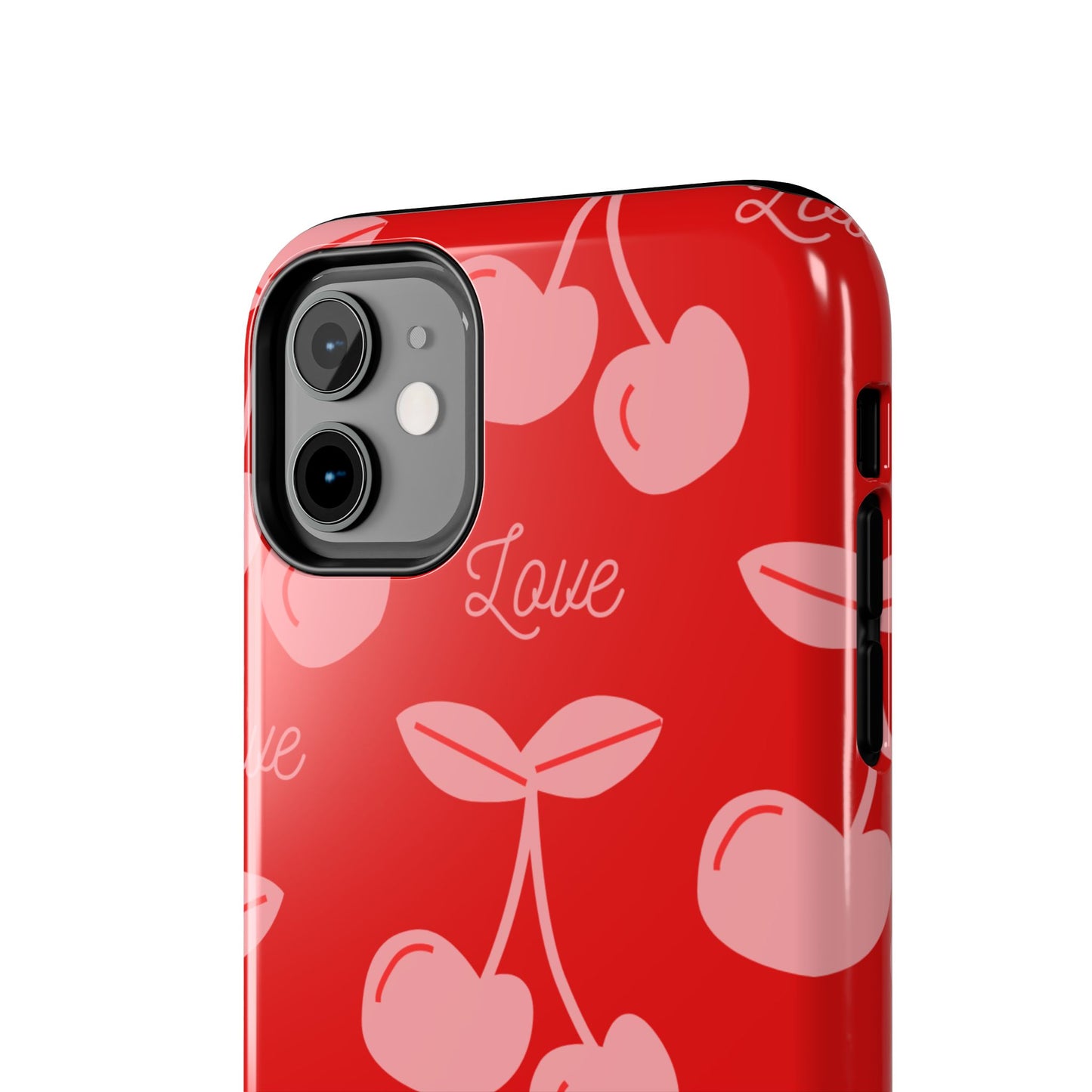 Cute Cherry Love Tough Phone Cases
