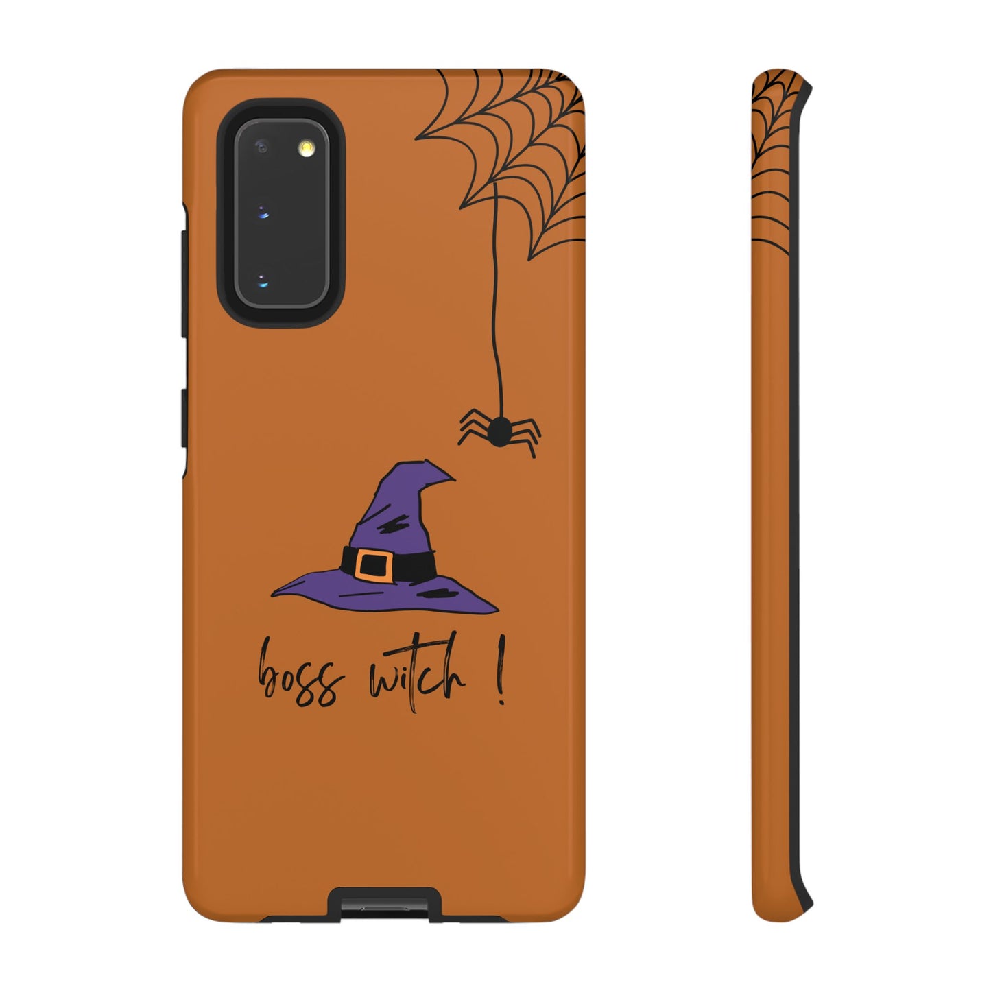Halloween Phone Case, Boss Witch Phone Cover, Spooky Witch Design, Phone Accessory, Gift for Her, Autumn Decor, Witchy Aesthetic