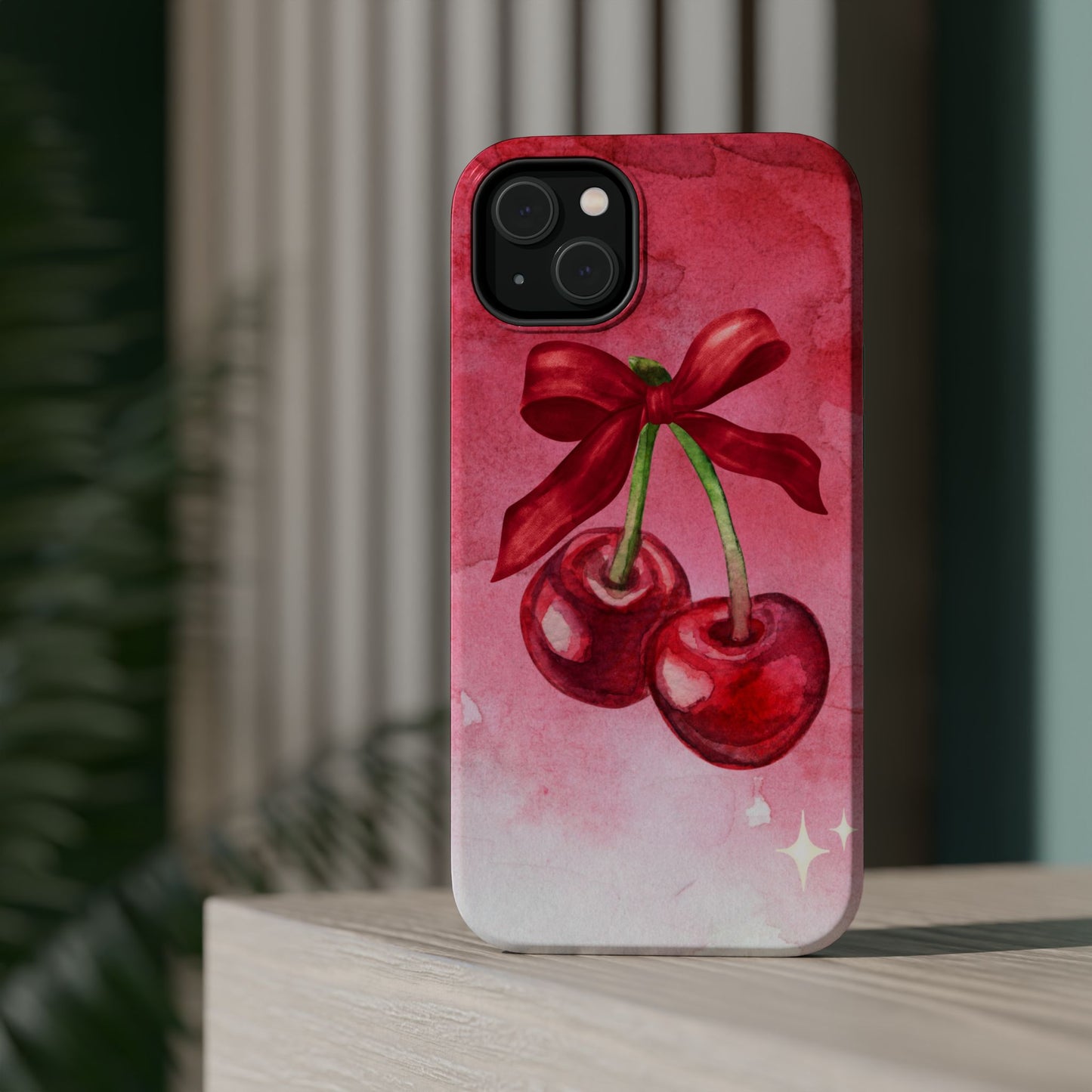 Chic Cherry Magnetic Tough Cases for iPhone
