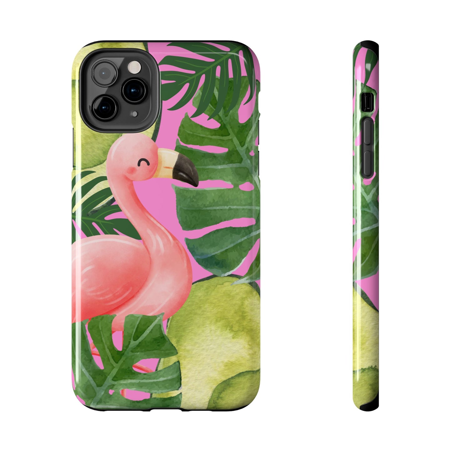 Tropical Flamingo, Cute, Summer Vibes Tough Phone Case
