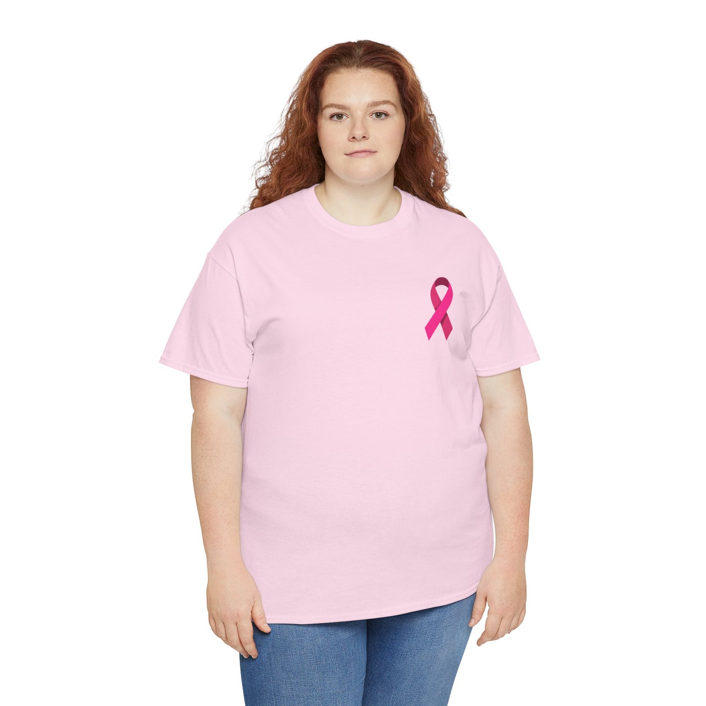 Her Fight Our Fight Unisex Cotton Tee – Support Breast Cancer Awareness