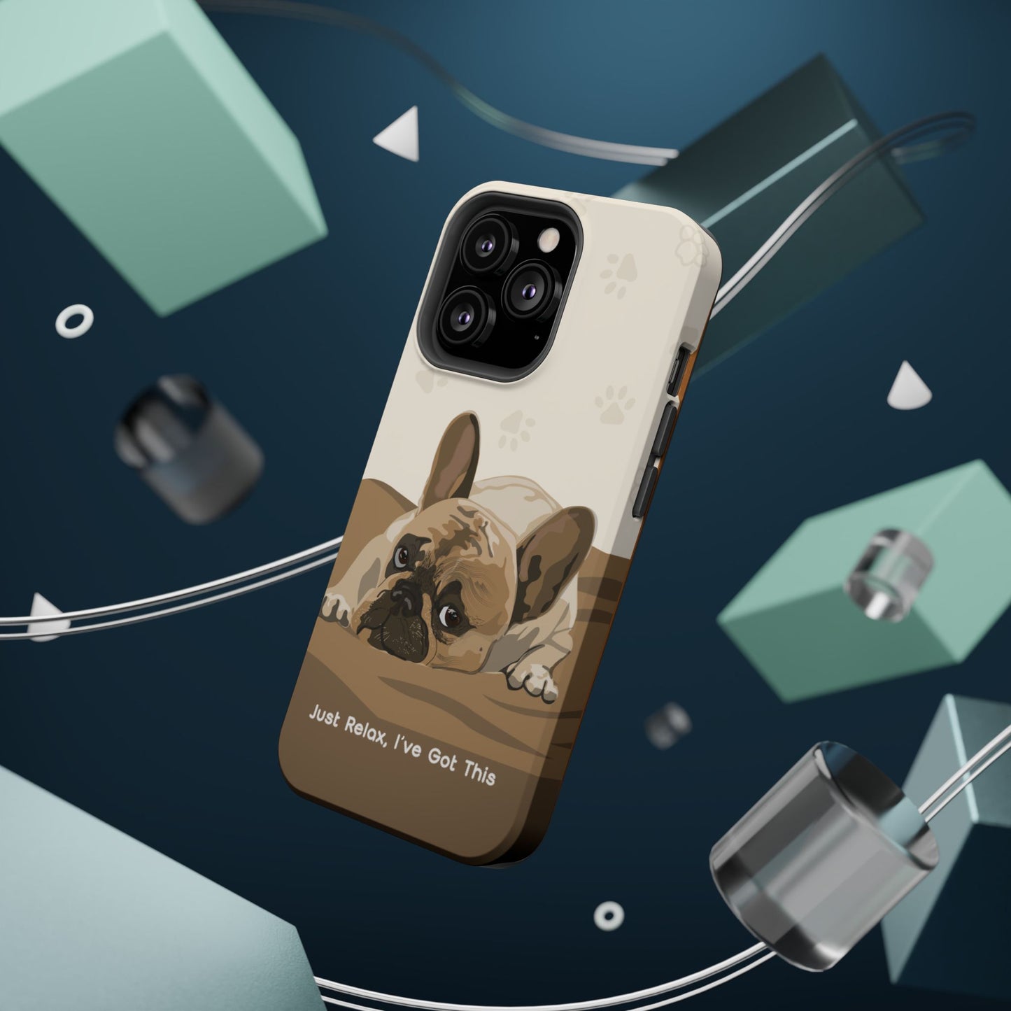 Cute Dog Tough MAGNETIC Phone Case - Just Relax, I’ve Got This