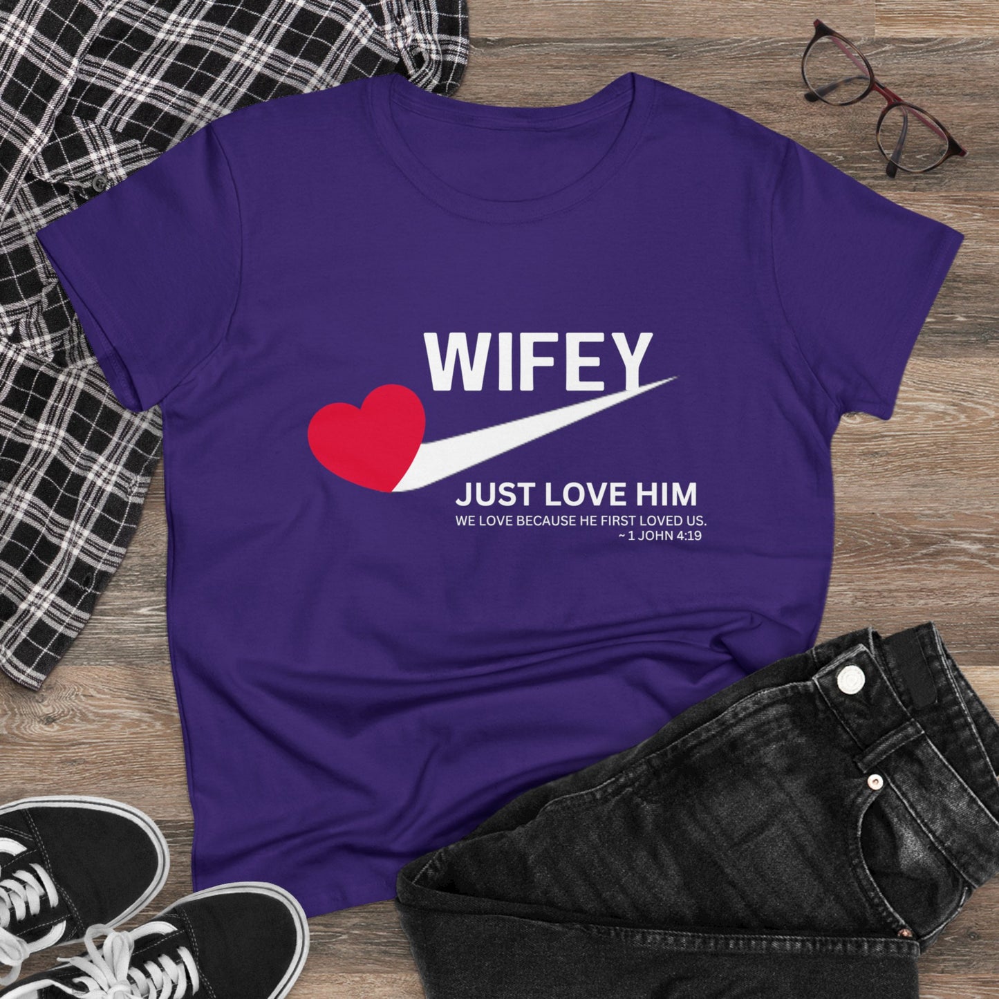 Wifey Just Love Him Tee