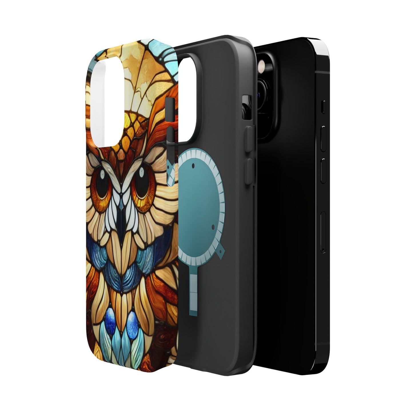 Bohemian Owl MAGNETIC Phone Case for Owl Lovers- Perfect Gift for Iphone