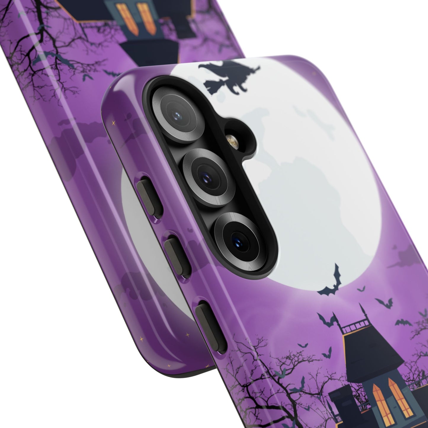 Halloween Haunted, Spooky House, Witchy Vibe Phone Case for Samsung