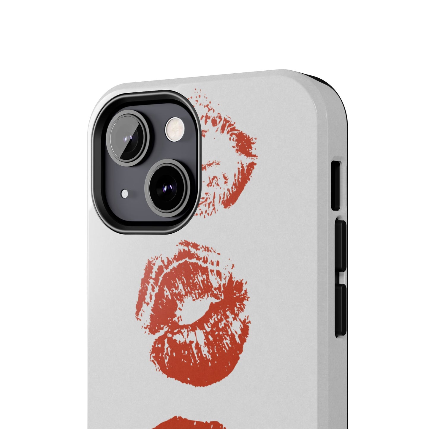 Kiss Print, Chic. Tough Phone Case