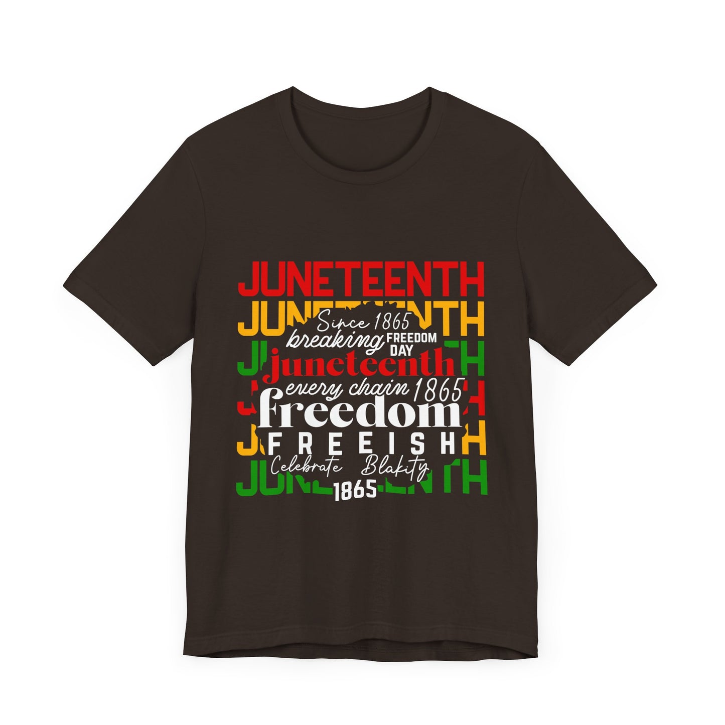 Juneteenth Freedom Unisex Tee, Trendy Black History Month Shirt, Celebrate Freedom, Gift for Activists, Comfy Everyday Wear
