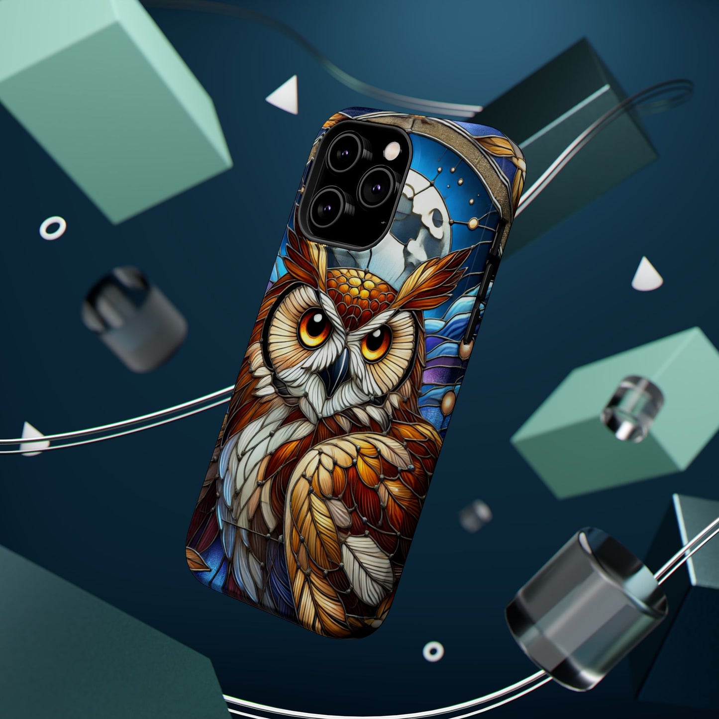 Artistic Owl MAGNETIC Tough Case - Stylish Protection for iPhone Lovers