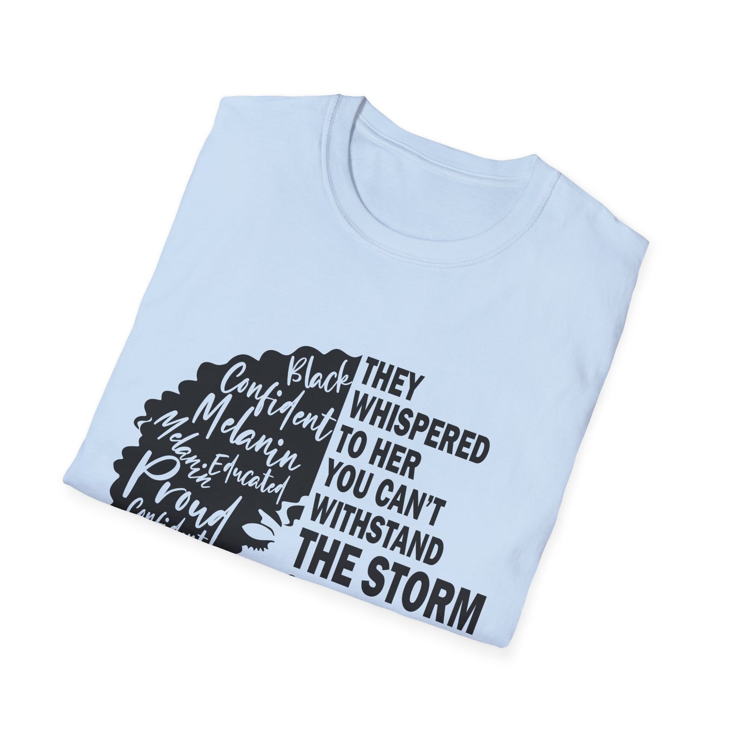 Empowered Black Woman T-Shirt - Inspirational Graphic Tee