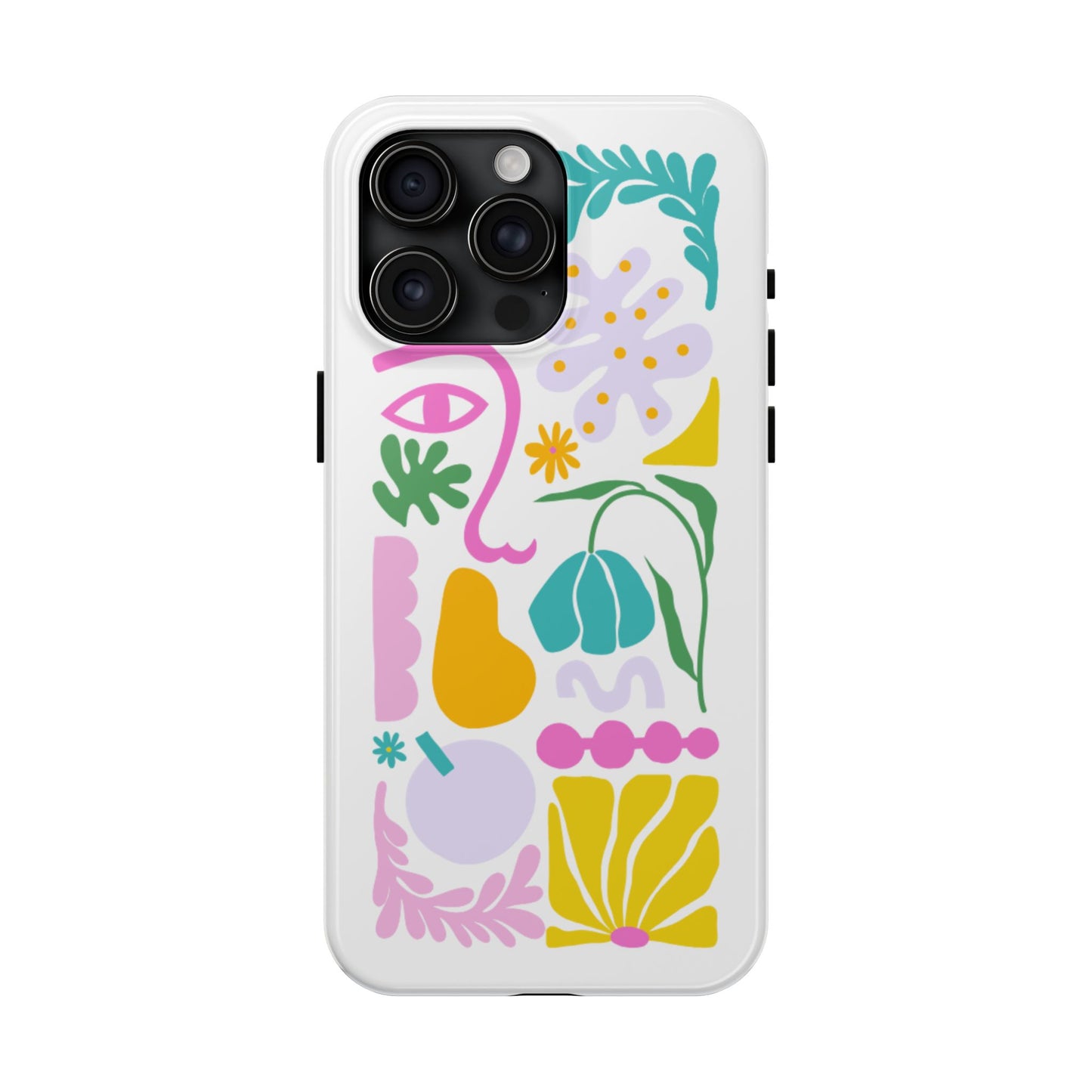 Vibrant Floral Phone Cases, Tough Smartphone Cover, Artistic Cell Phone Protector, Unique Gift for All Occasions, Trendy Tech Accessory