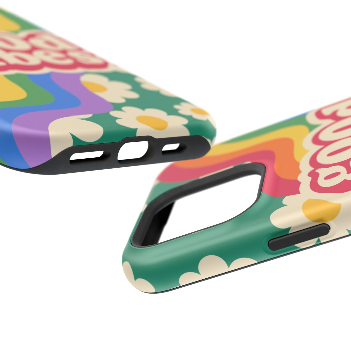 Good Vibes MAGNETIC Tough Phone Cases, Colorful, Cheerful Phone Protection, Gifts for Friends