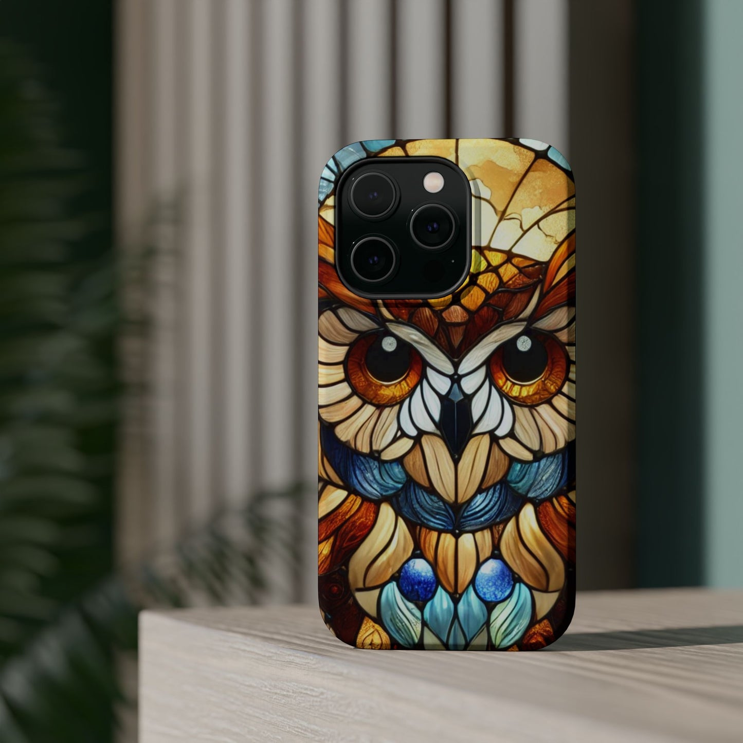 Bohemian Owl MAGNETIC Phone Case for Owl Lovers- Perfect Gift for Iphone