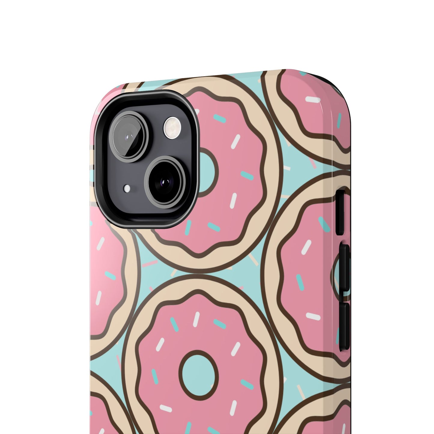 Cute Donut Pattern Tough Phone Case