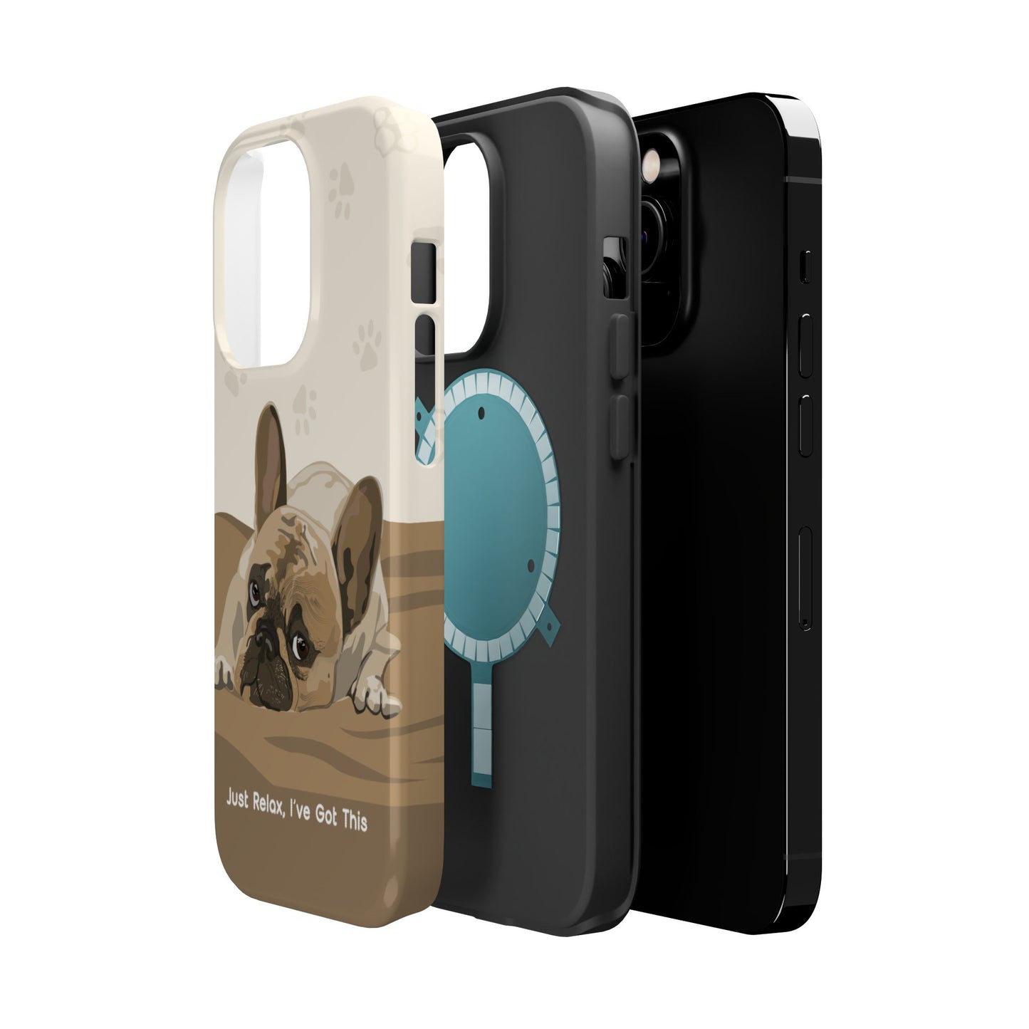 Cute Dog Tough MAGNETIC Phone Case - Just Relax, I’ve Got This