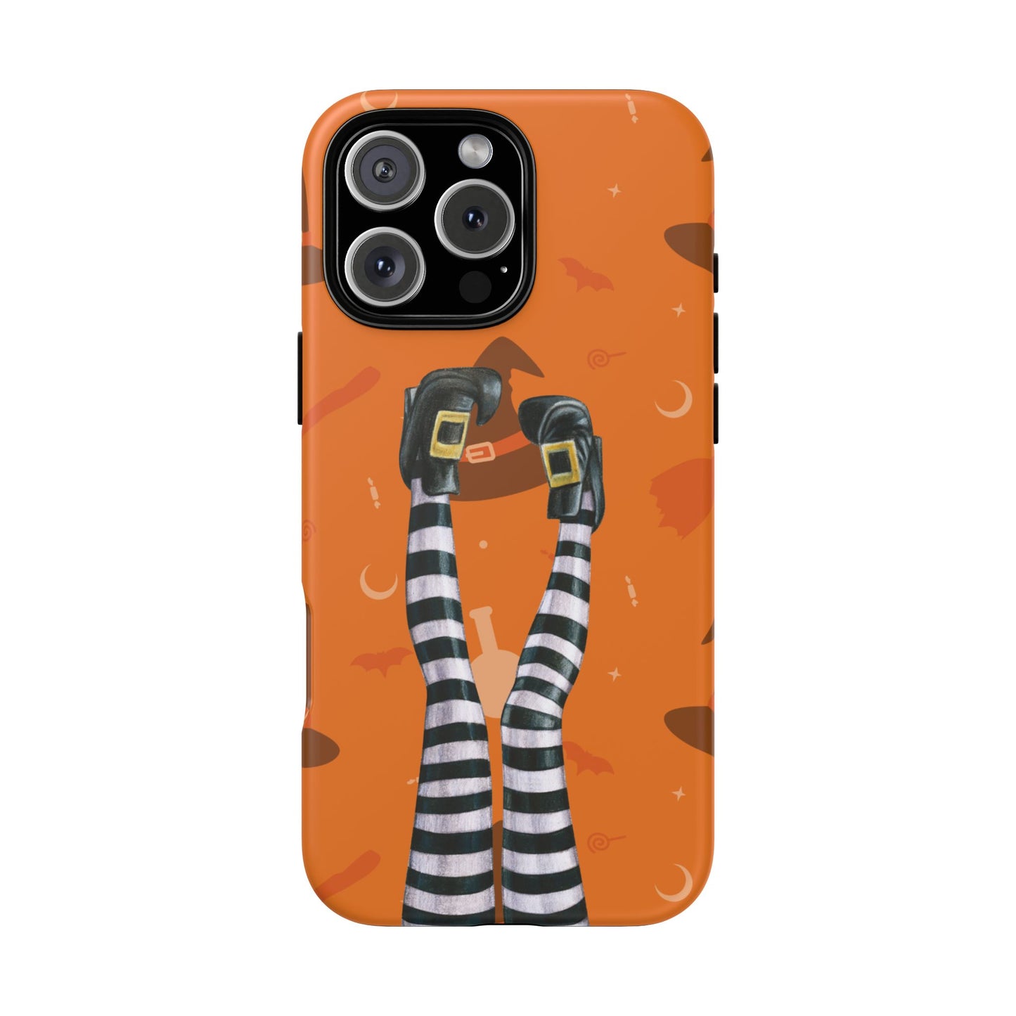 Halloween Phone Case, Spooky Design, Witch Legs for Iphone