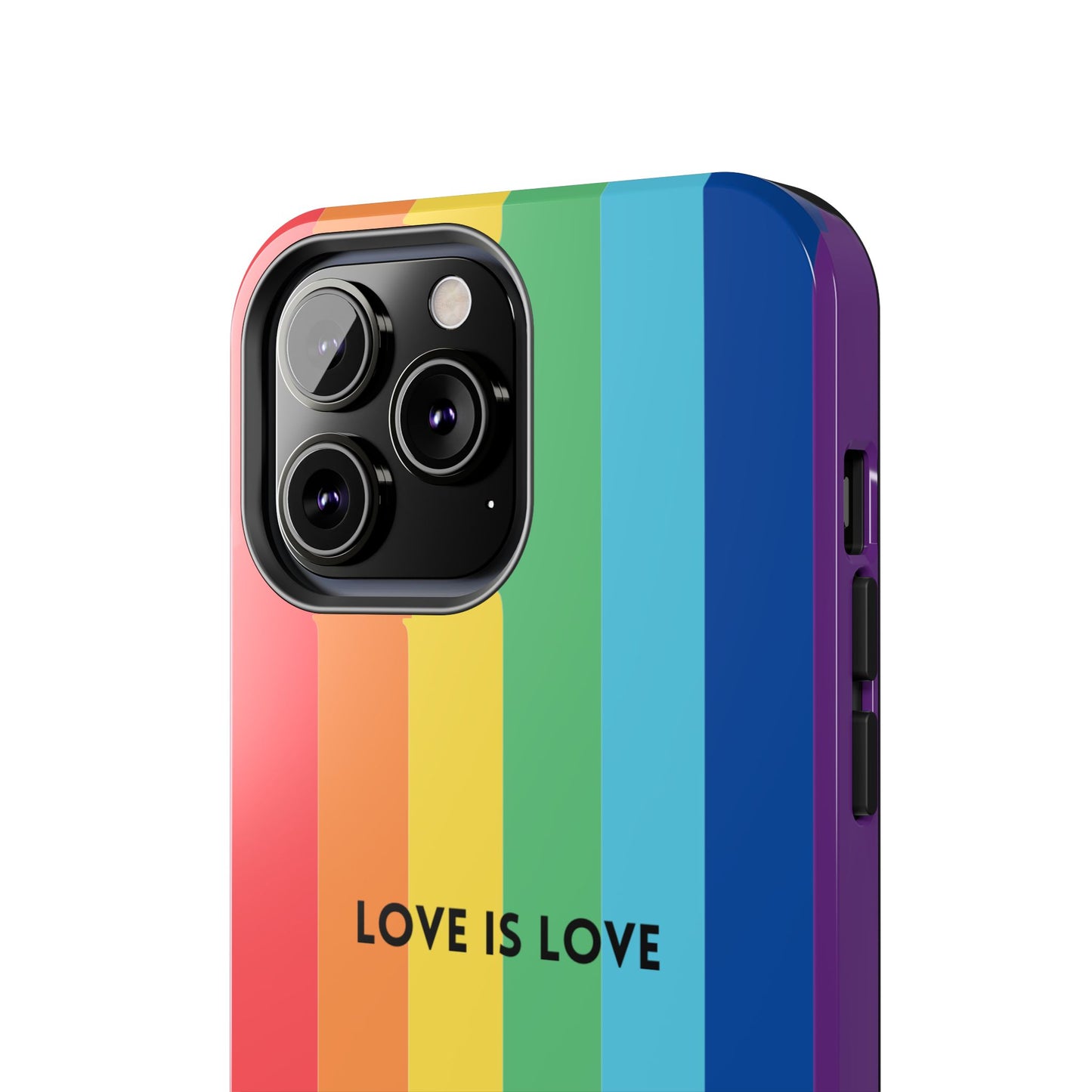 LOVE IS LOVE Colorful Love, Pride Tough Phone Case