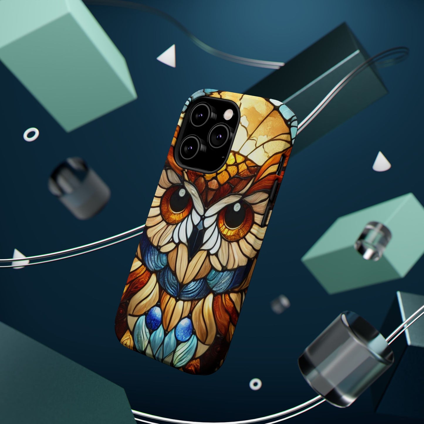 Bohemian Owl MAGNETIC Phone Case for Owl Lovers- Perfect Gift for Iphone