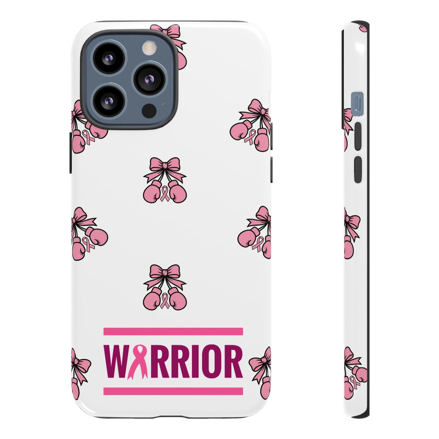 Phone Case - Pink Warrior Cancer Awareness Gift for Breast Cancer Survivor for Iphone