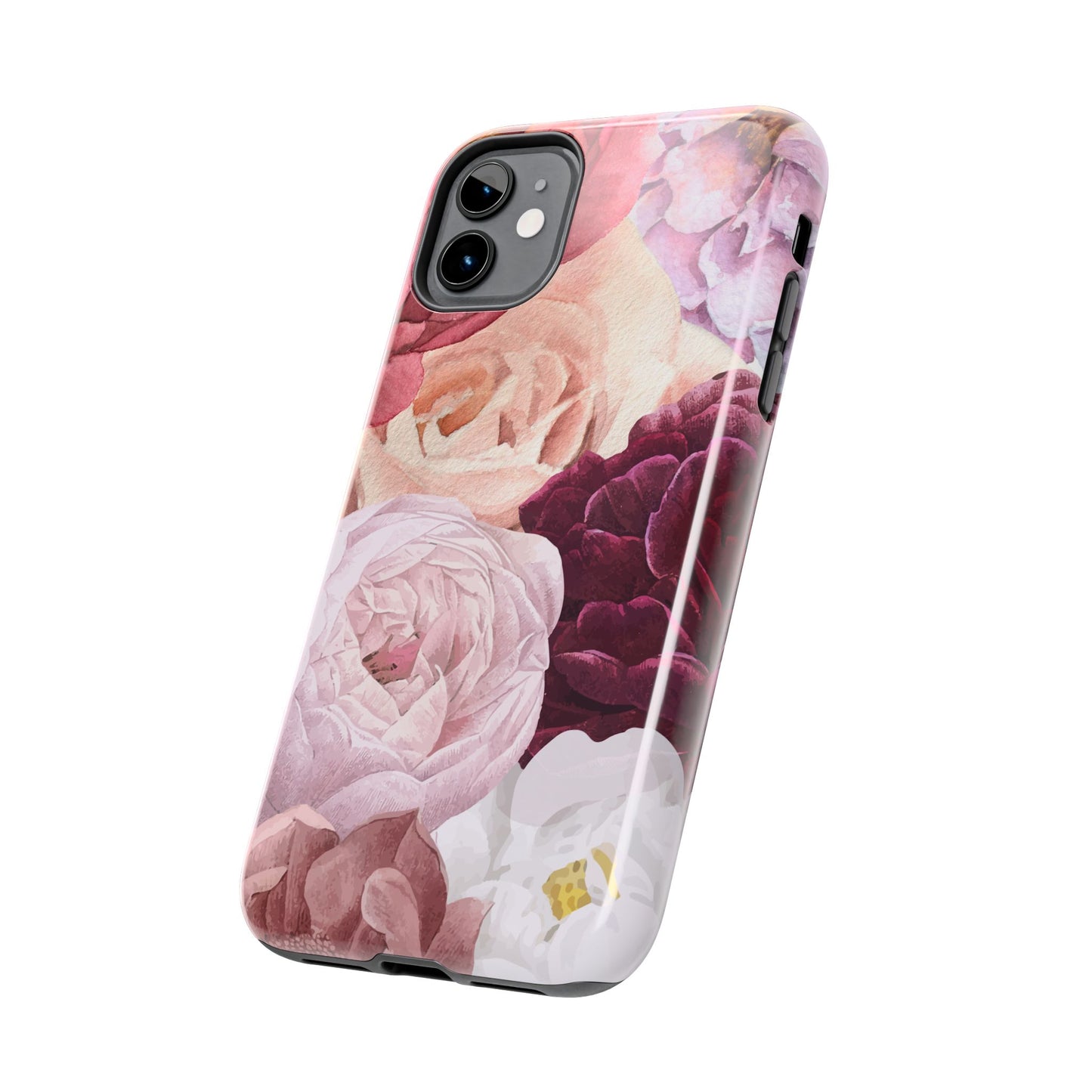 Elegant Protection for Every Occasion Floral Tough Phone Case