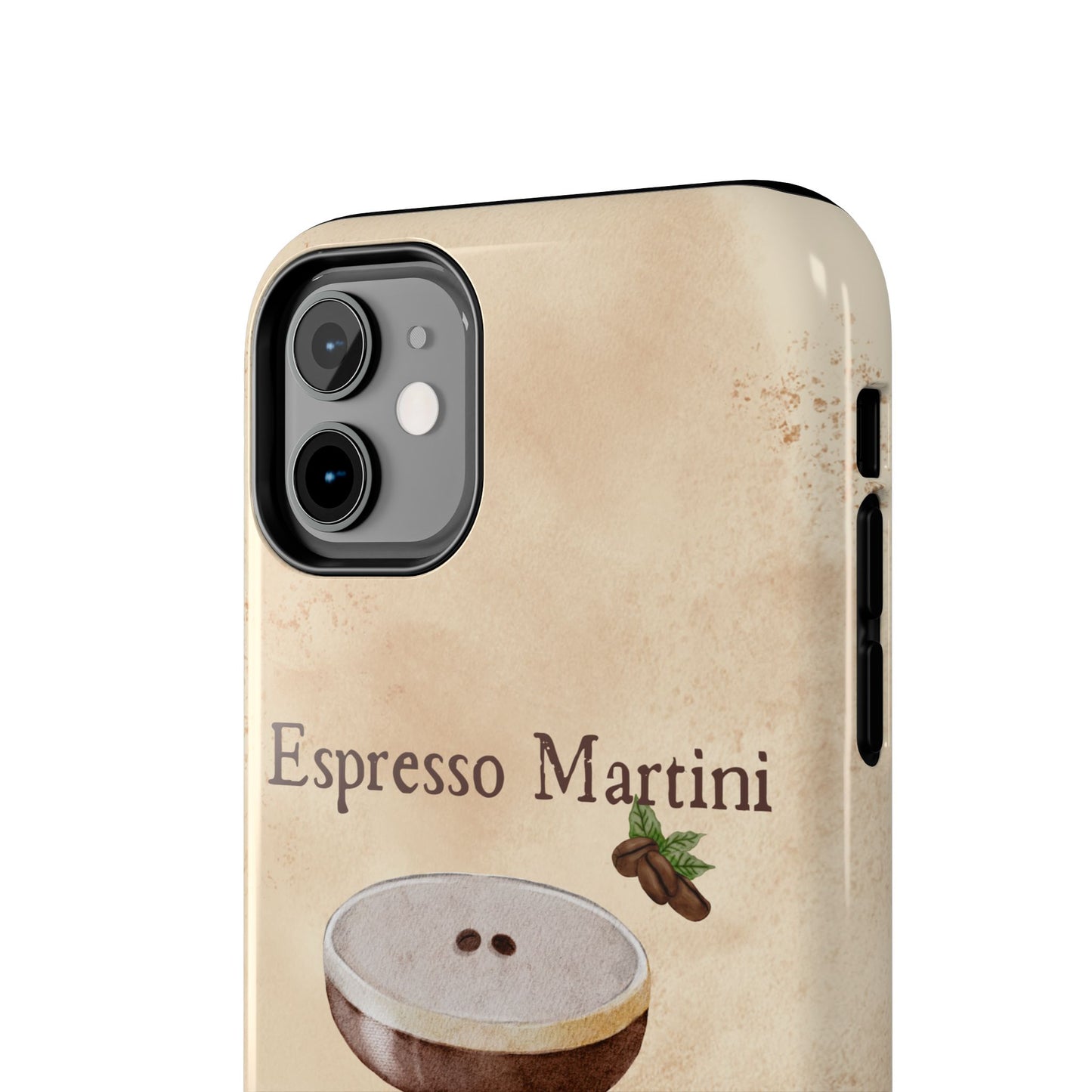 Espresso Martini Tough Phone Cases | Stylish Drink Design | Unique Gift for Cocktail Lovers | Perfect for Any Occasion
