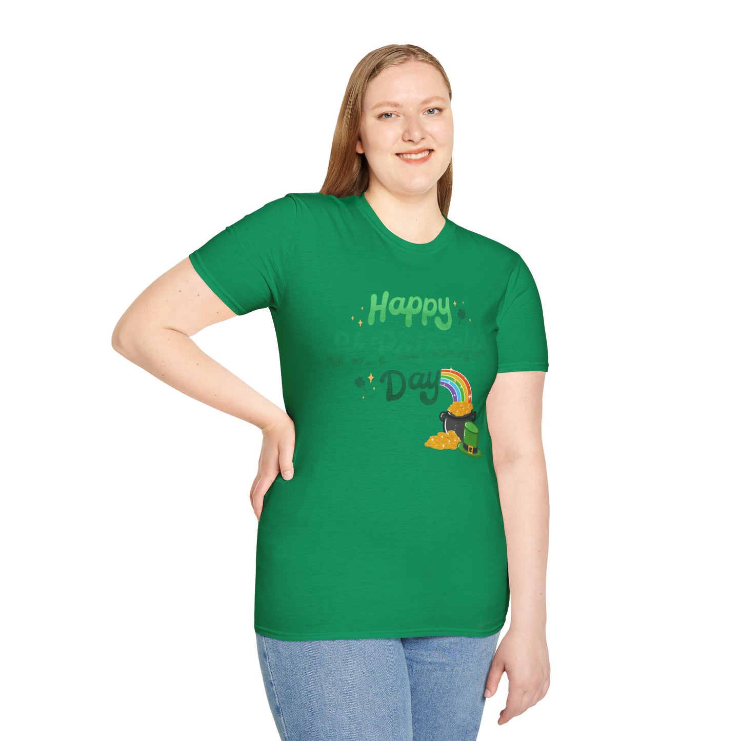 Happy St. Patrick's Day Unisex Softstyle T-Shirt