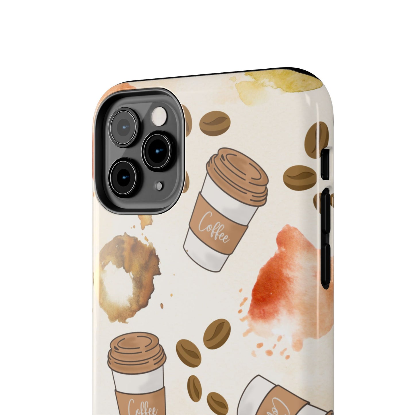 Cute, Trendy, Coffee Lover, Barista Tough Phone Cases for Iphone