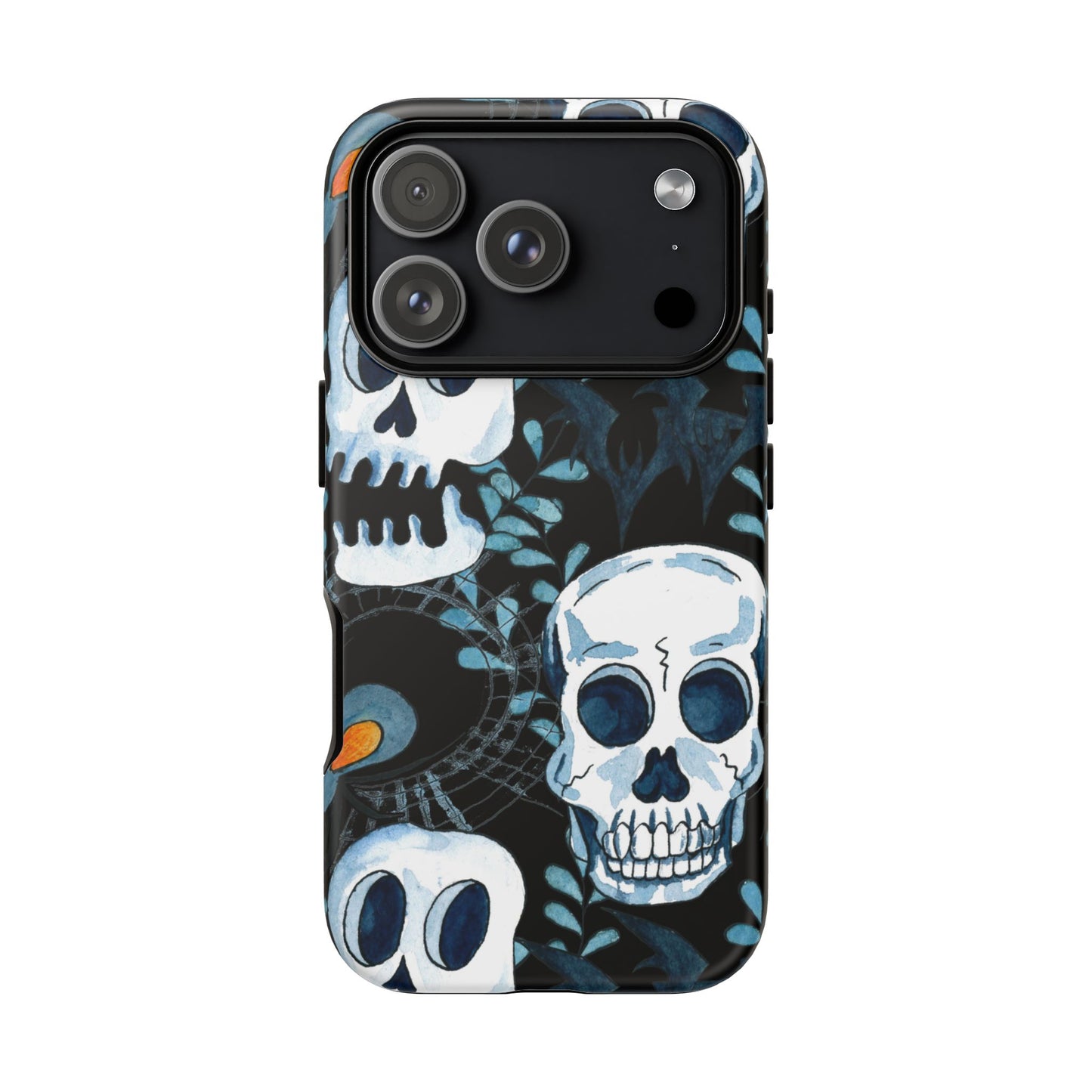 Halloween, Skull, Gothic Phone Case for Iphone - FREE Shipping