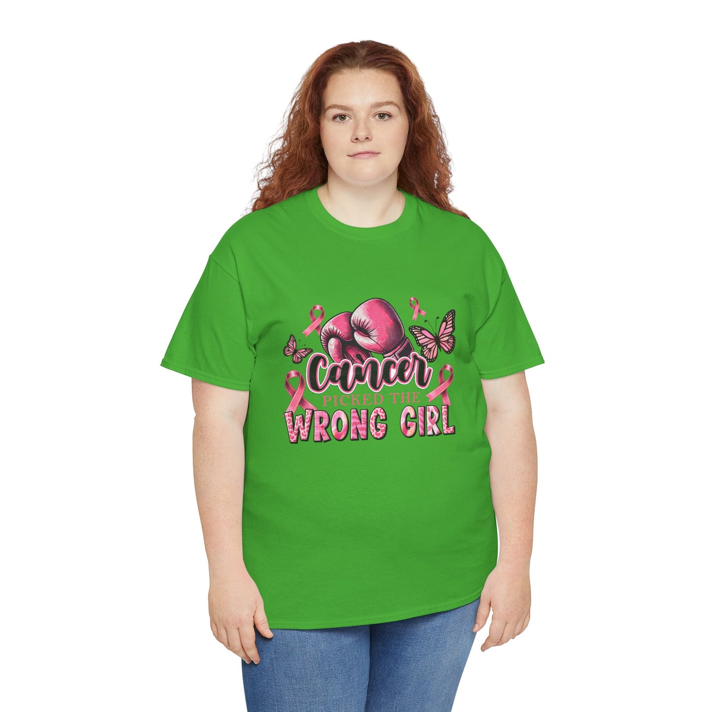 Cancer Awareness Tee - Picked the Wrong Girl Unisex Cotton Shirt
