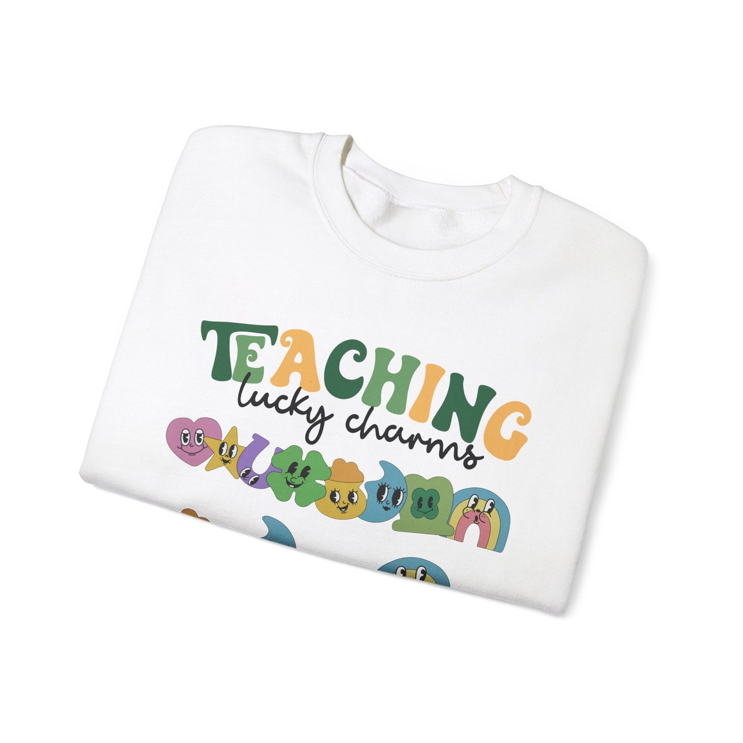 Teaching Lucky Charms Crewneck Sweatshirt for Educators