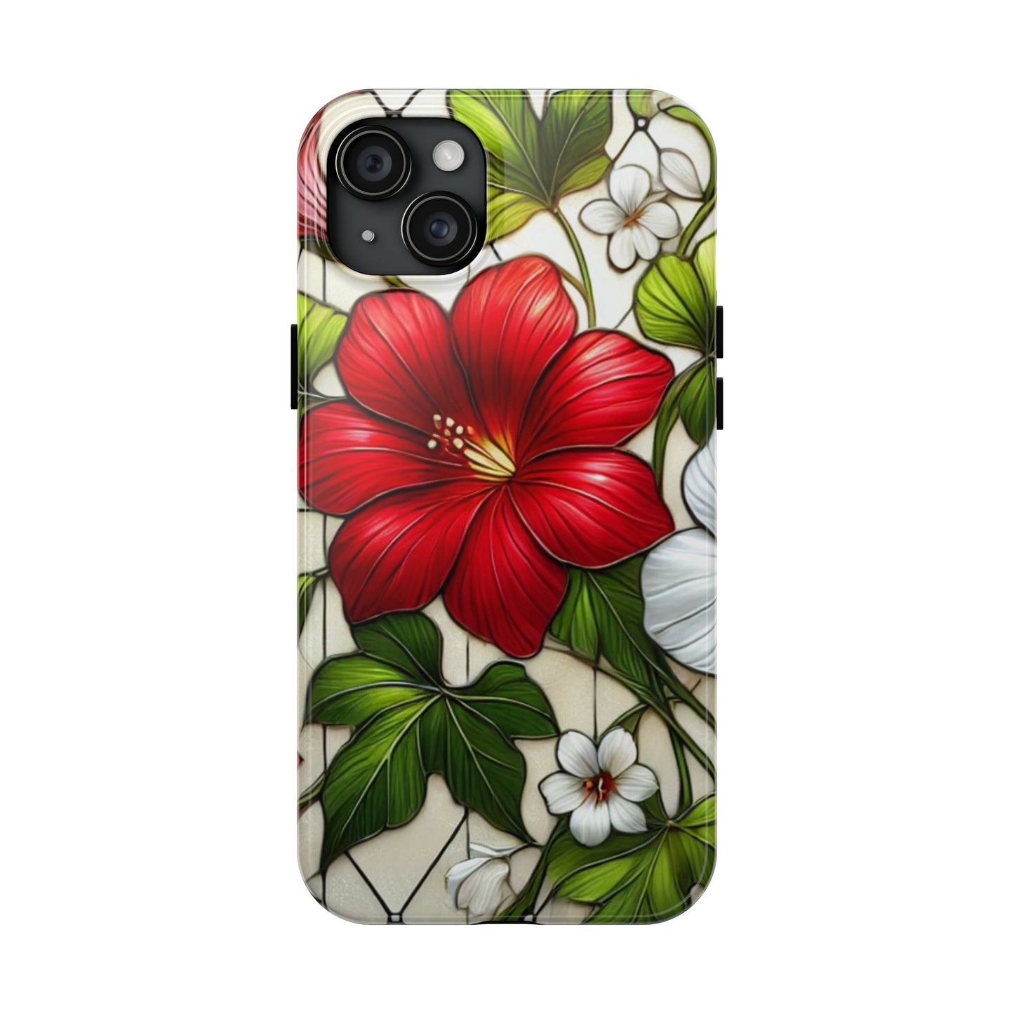 Tough Phone Case with Vibrant Floral Design - Perfect Gift for Nature Lovers