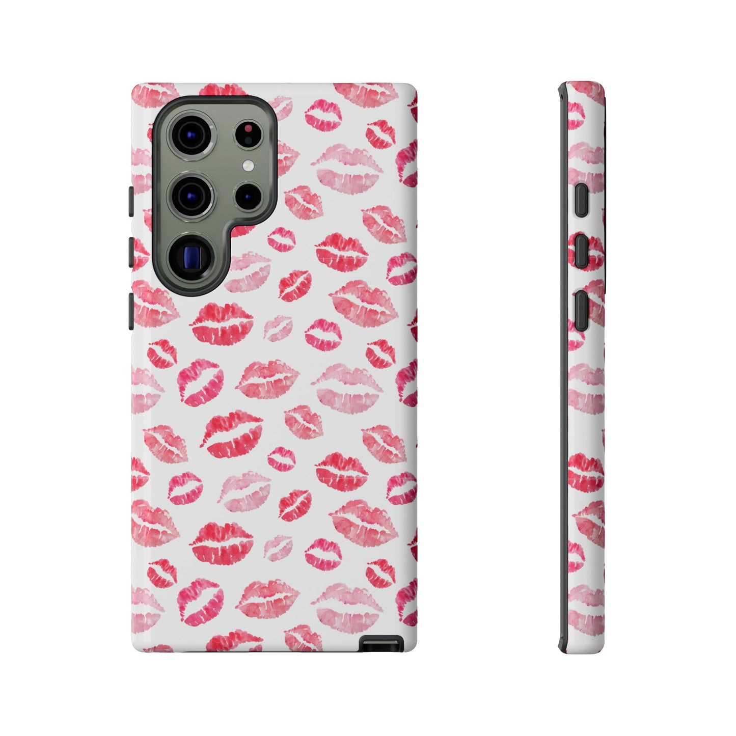 Kiss Pattern Tough Phone Cases, Cute, Unique for Samsung