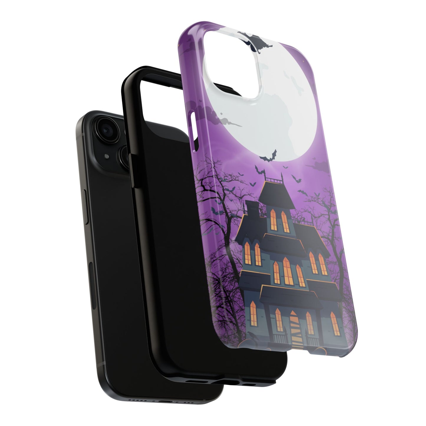 Halloween Haunted, Spooky House, Witchy Vibe Phone Case for Iphone