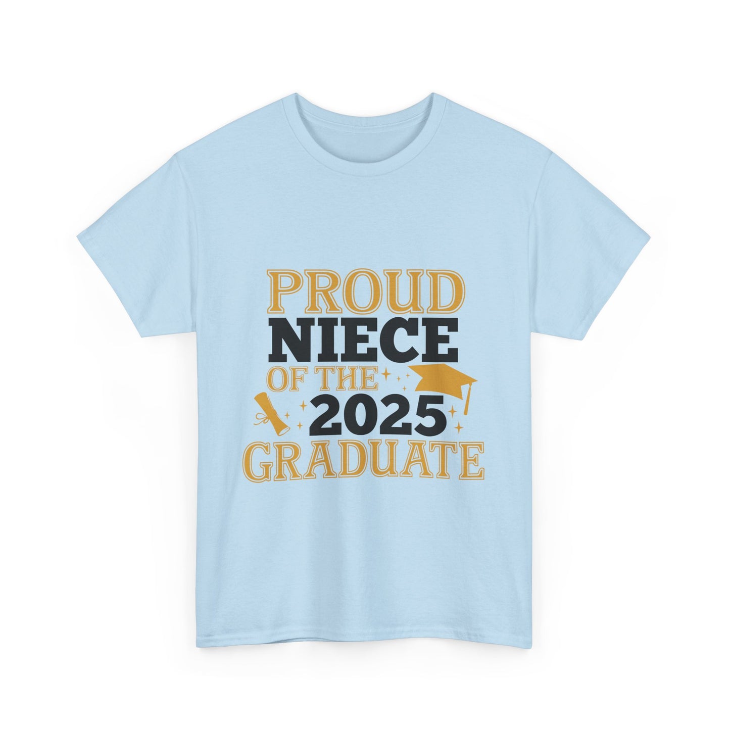 Proud Niece of the 2025 Graduate Unisex Cotton Tee