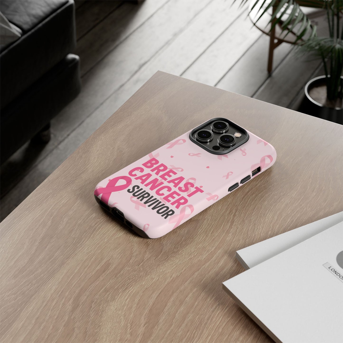 Breast Cancer Survivor Phone Case - Supportive Gift for Fighters, Fighters & Cherished Friends, Awareness Month Essentials