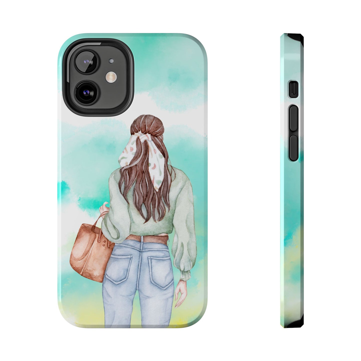 Whimsical Woman Tough Phone Case