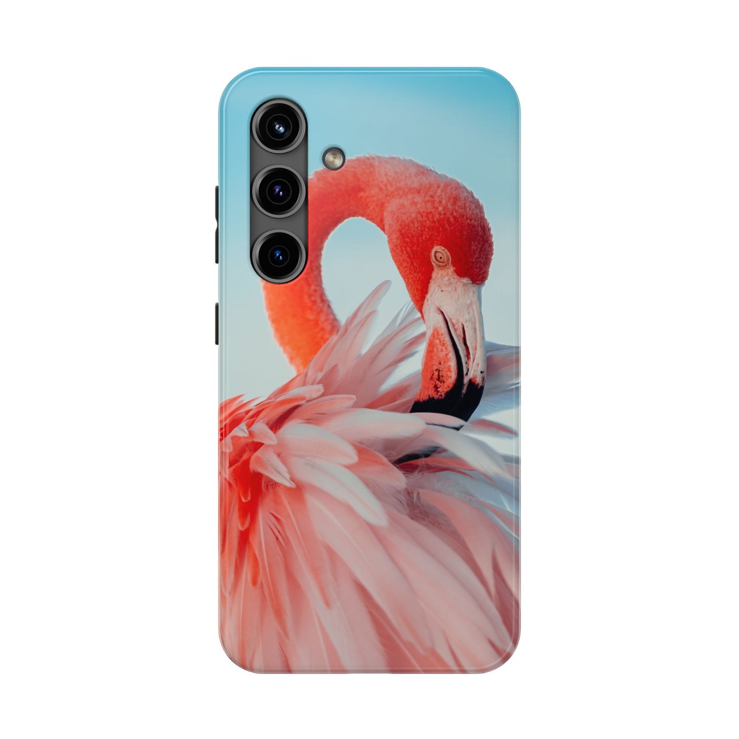 Vibrant Flamingo, Tropical Phone Case
