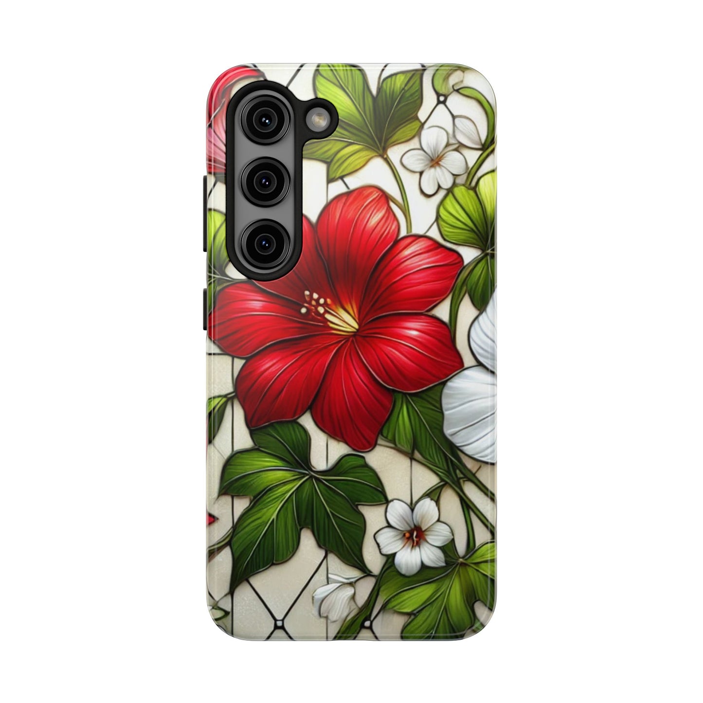 Tough Phone Case with Vibrant Floral Design - Perfect Gift for Nature Lovers